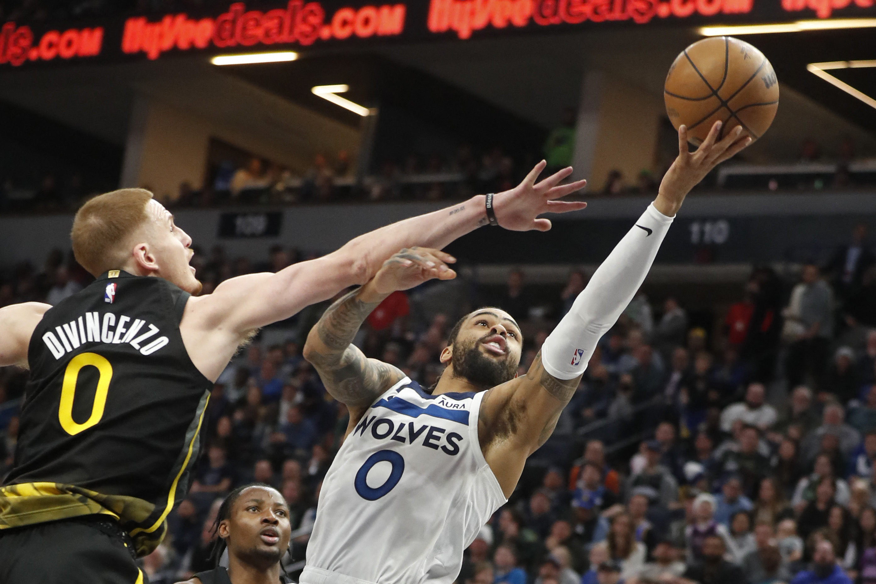 Talento en sus manos. D'Angelo Russell fue traspasado a Los Ángeles Lakers para jugar con LeBron James (Bruce Kluckhohn-USA TODAY Sports)