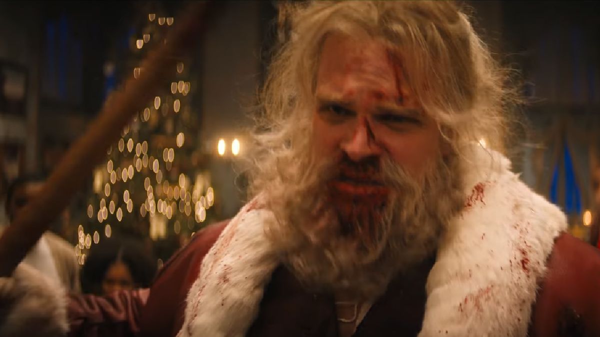 “Noche sin paz”: David Harbour es un violento Santa Claus en el tráiler del thriller navideño