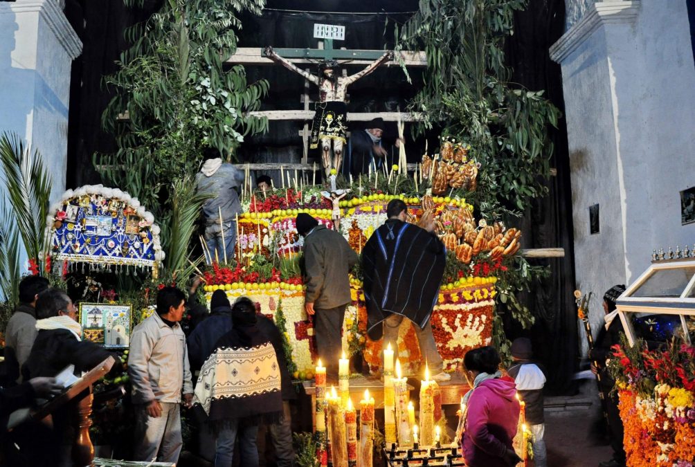 Días santos en Huambo.