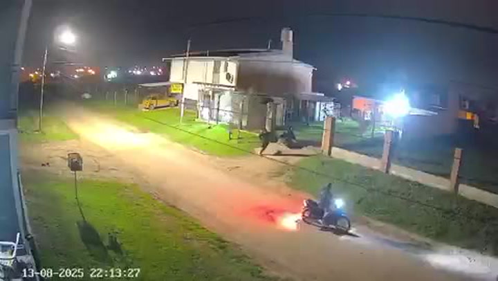 El video de los serios incidentes entre la Policía brasileña y los hinchas de Godoy Cruz