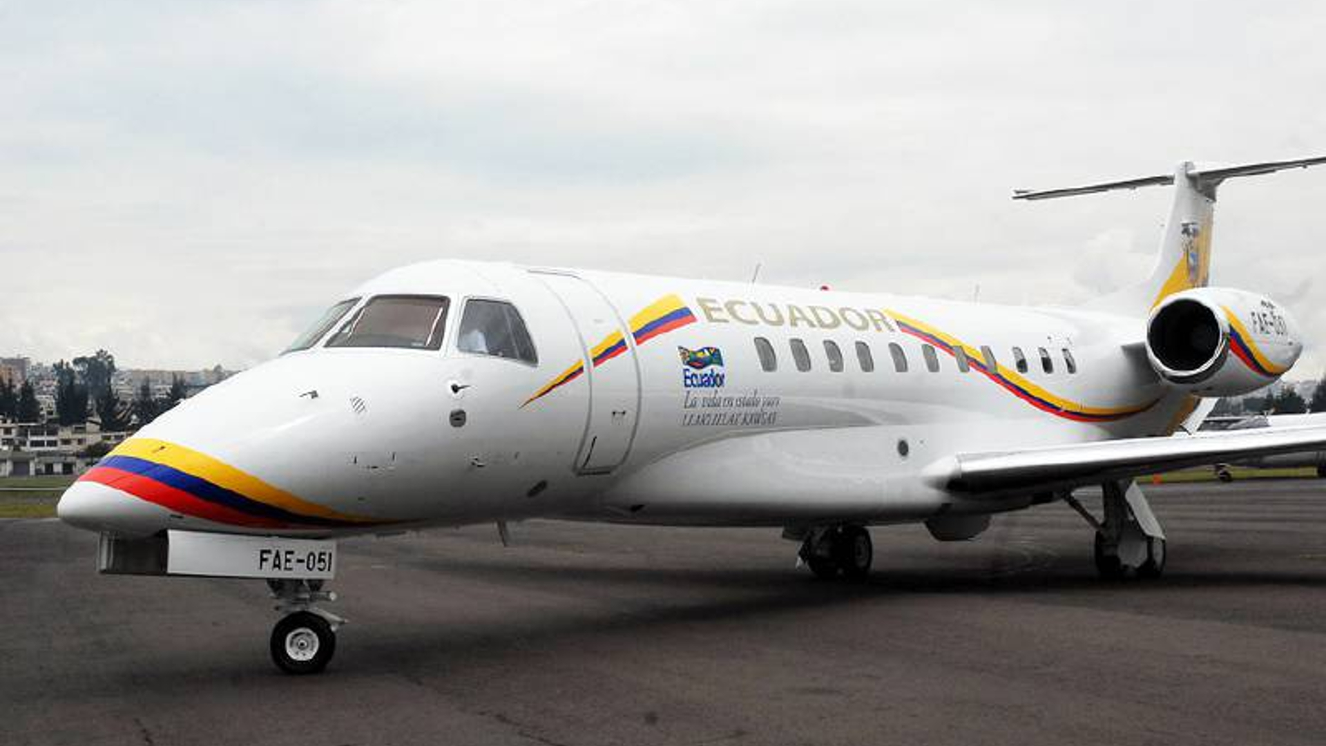 Fuerza Aérea Colombiana compró el avión presidencial de Ecuador