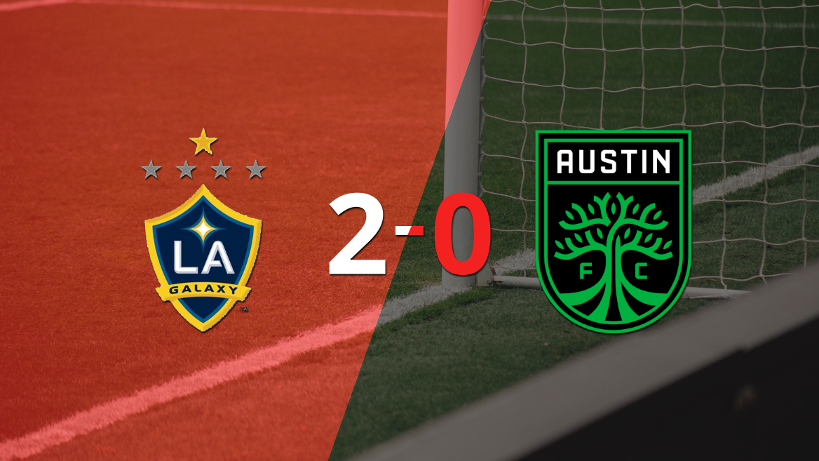 En su casa, LA Galaxy derrotó por 2-0 a Austin FC