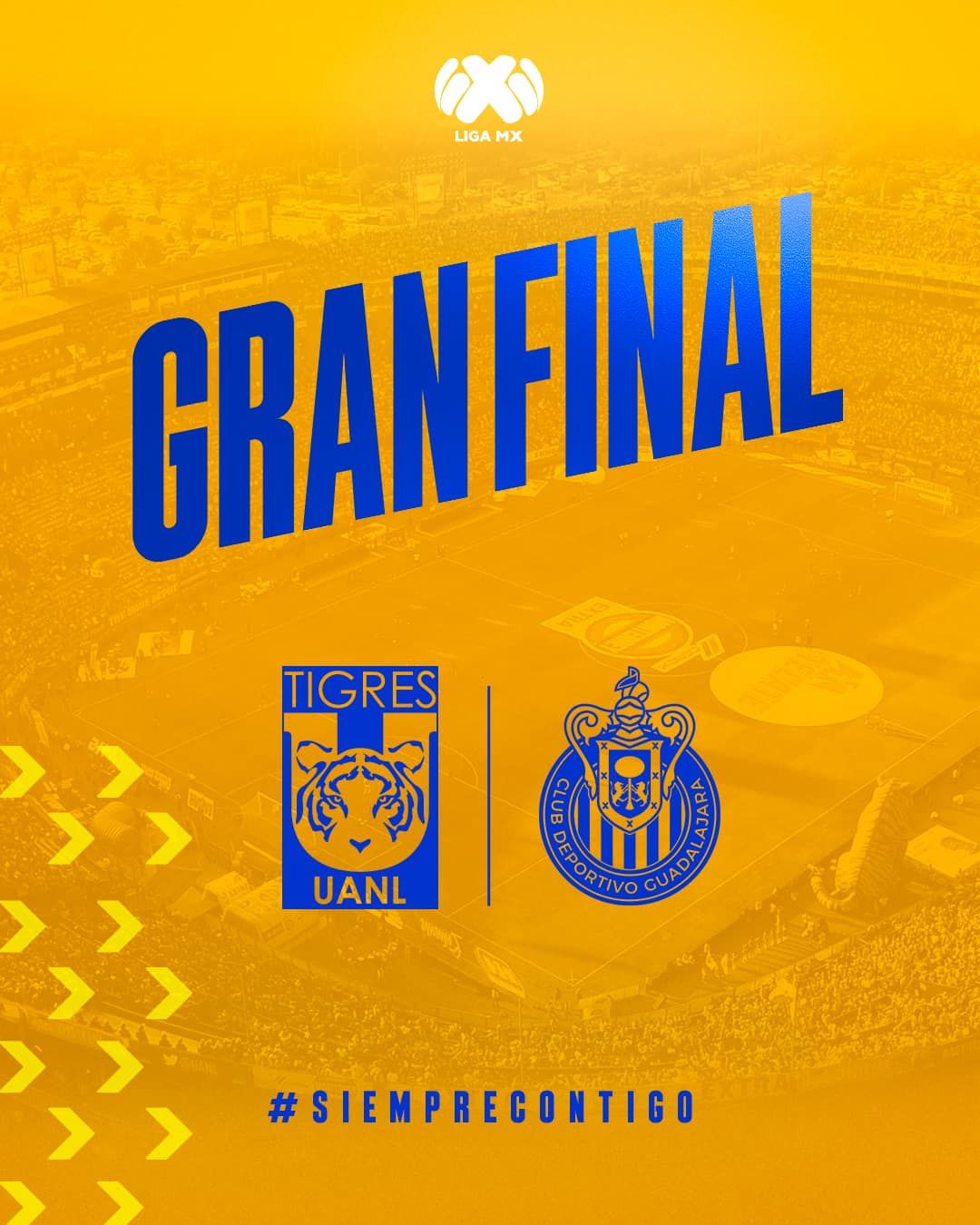 Chivas vs. Tigres: Tickets on sale for the grand finale at the Akron Stadium (Official Tigres)