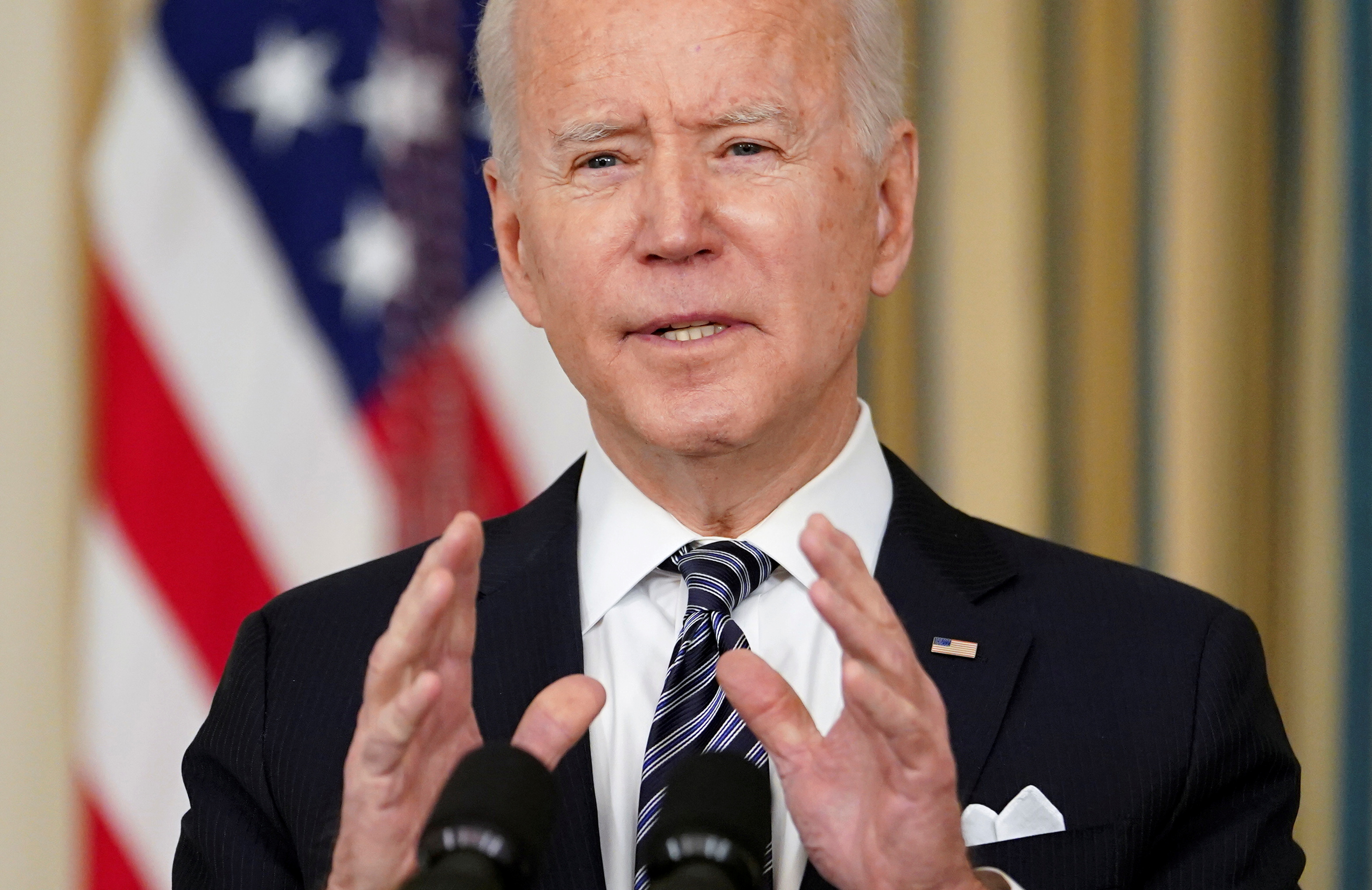 Joe Biden, presidente de Estados Unidos. REUTERS/Kevin Lamarque/File Photo