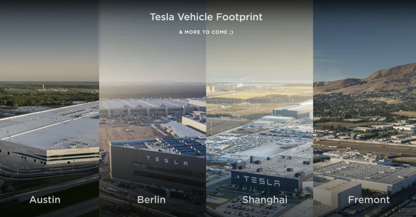 Imágenes de otras gigafábricas de Tesla en el mundo (Captura de pantalla: Tesla)