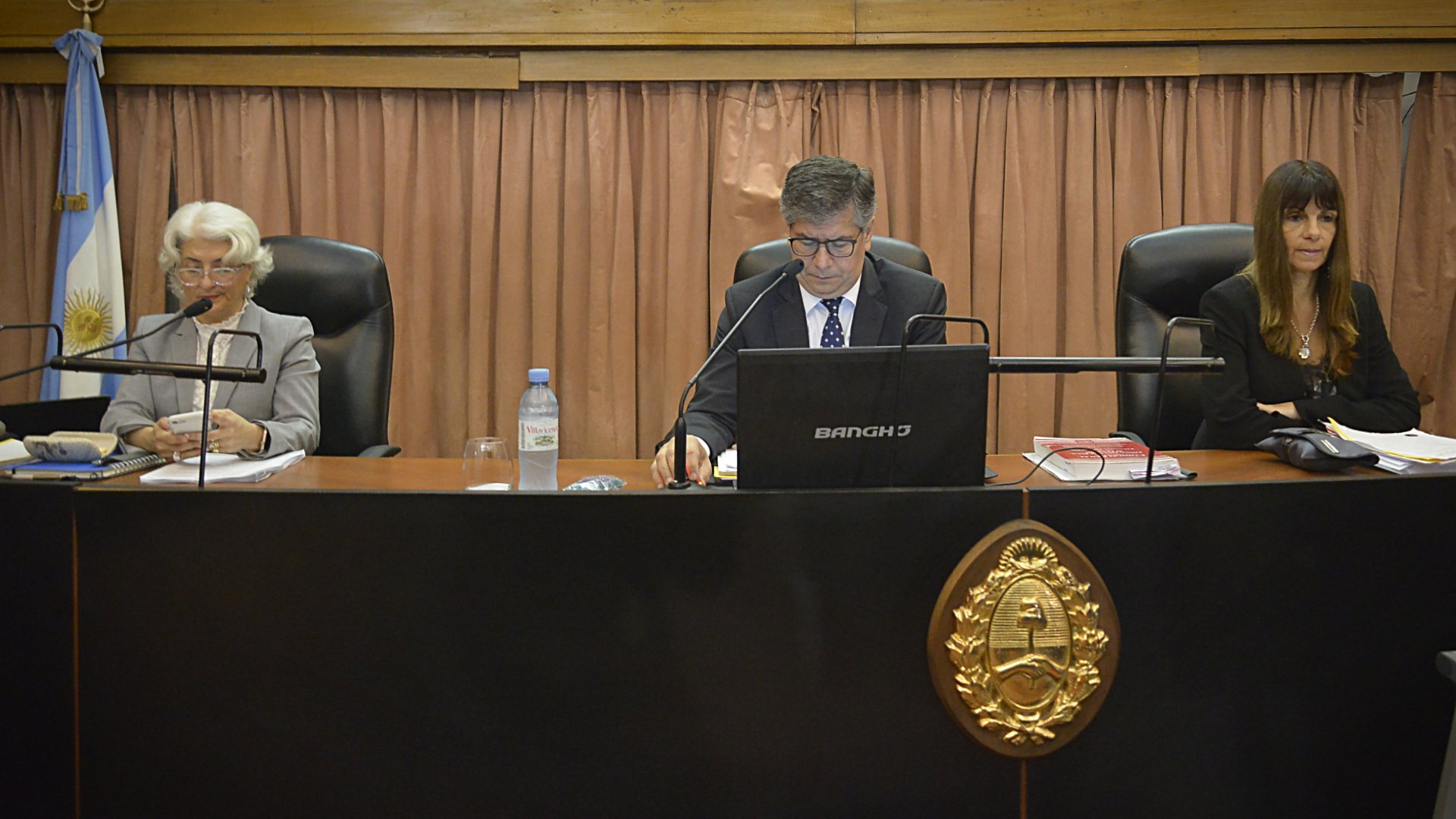 López Iñíguez, Costabel y Palliotti, los tres jueces del Tribunal Oral Federal 4 (Gustavo Gavotti)