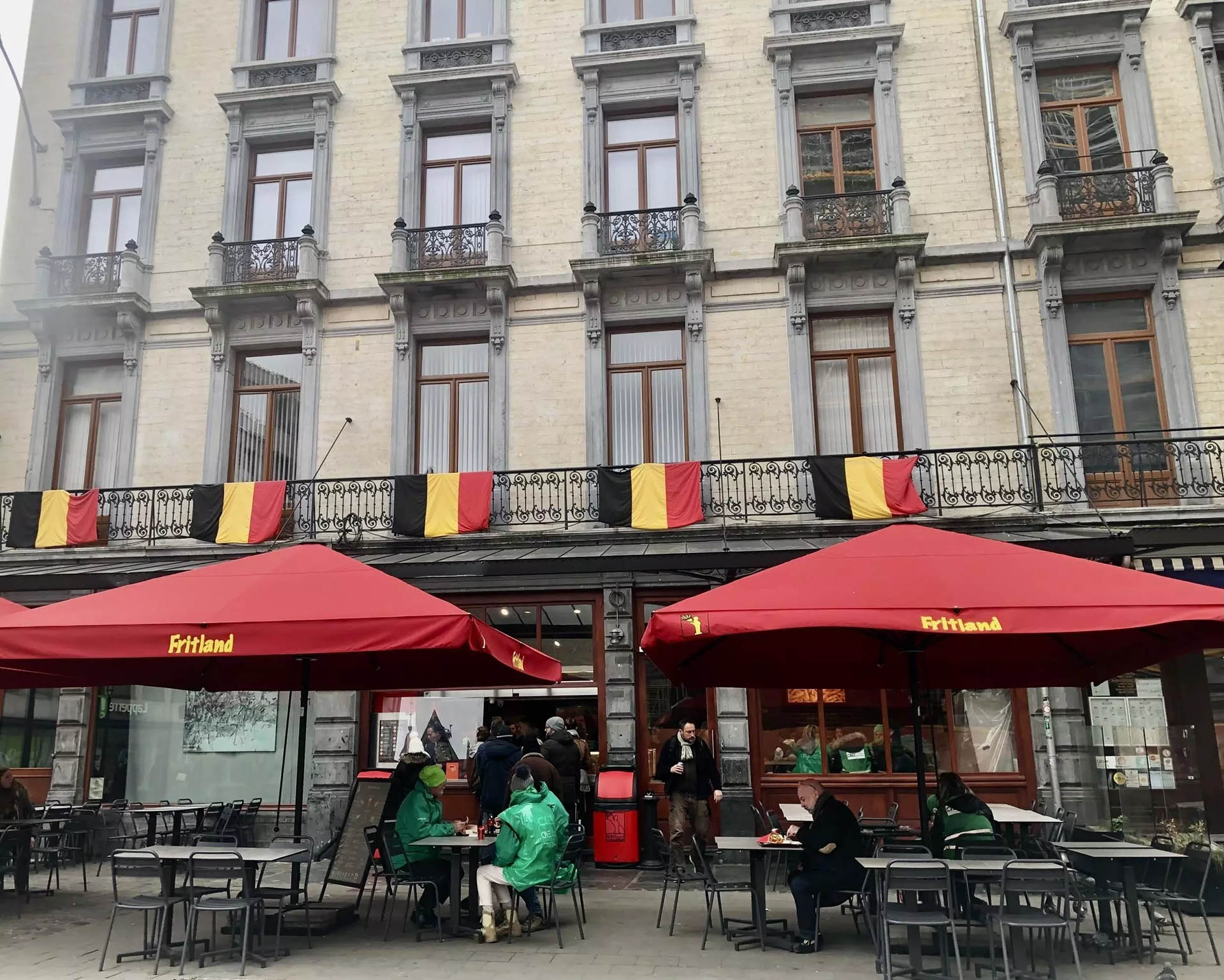 Fritland Restaurant in Brussels (Esther Herrera/RFI)