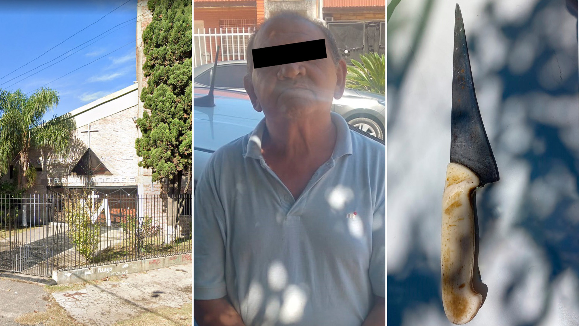 Intento De Femicidio En Una Misa Comulgó Quiso Apuñalar A Su Ex Y Lo