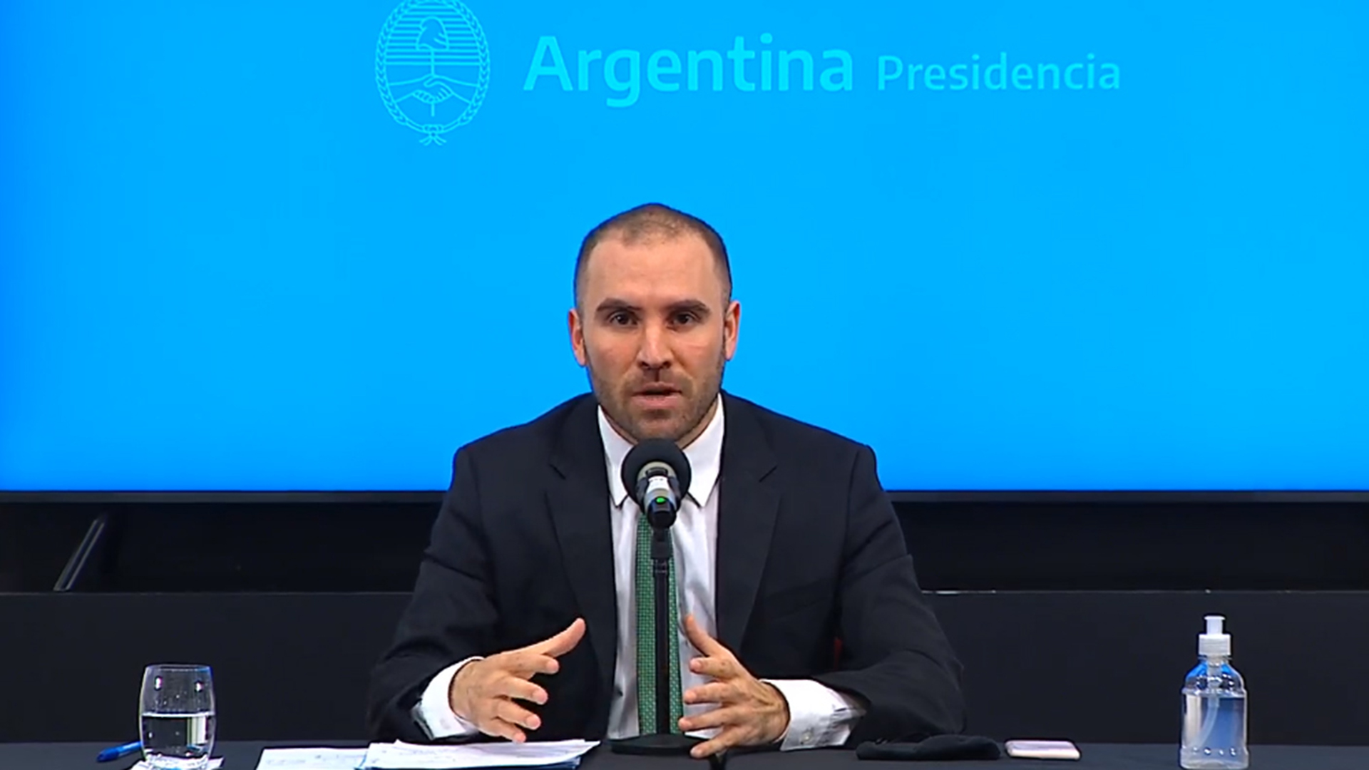 El ministro de Economía, Martín Guzmán (NA)