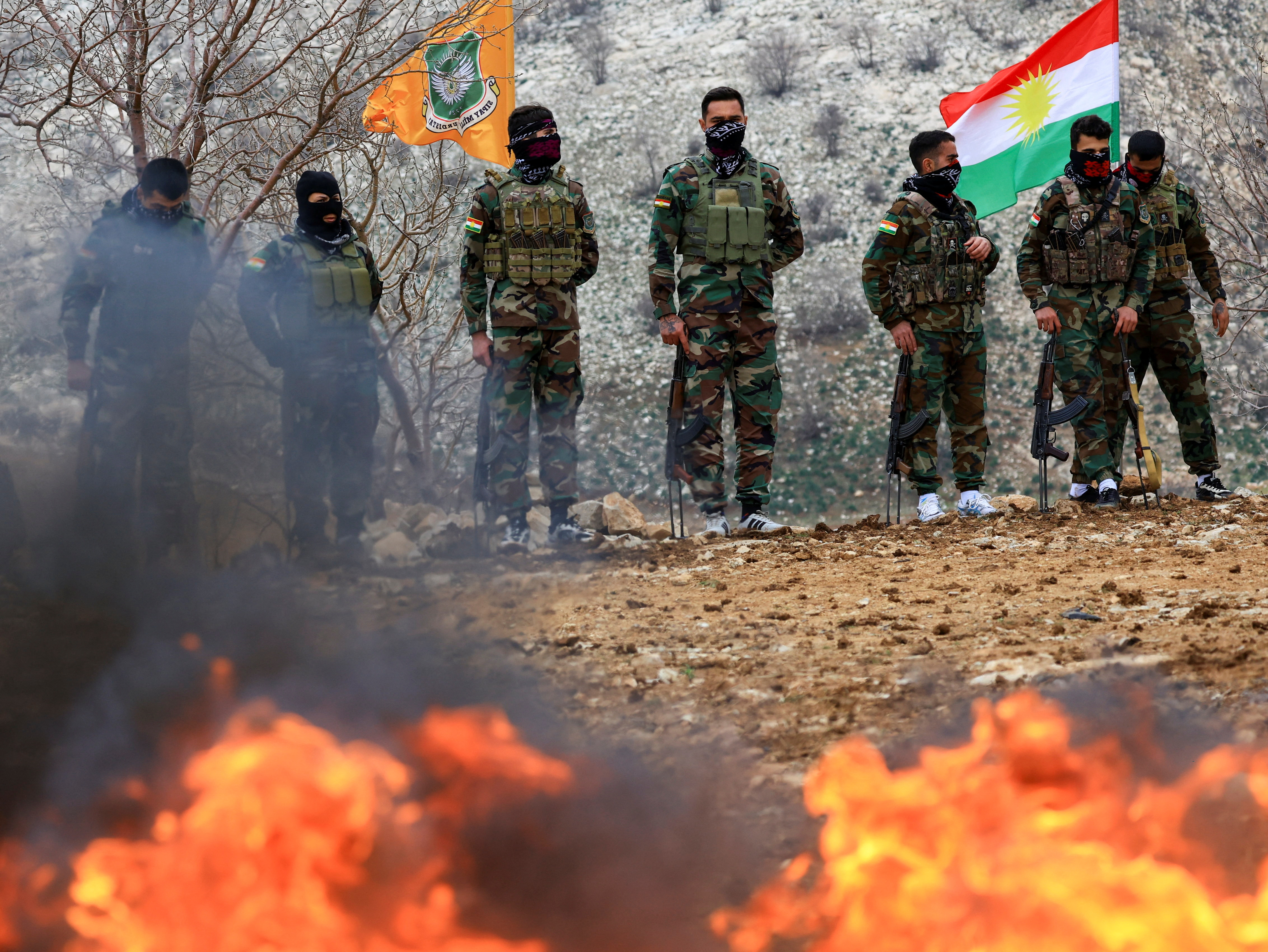 Un grupo kurdo opositor acus&oacute; a Ir&aacute;n de usar f&oacute;sforo blanco, un arma incendiaria prohibida, en un ataque con drones