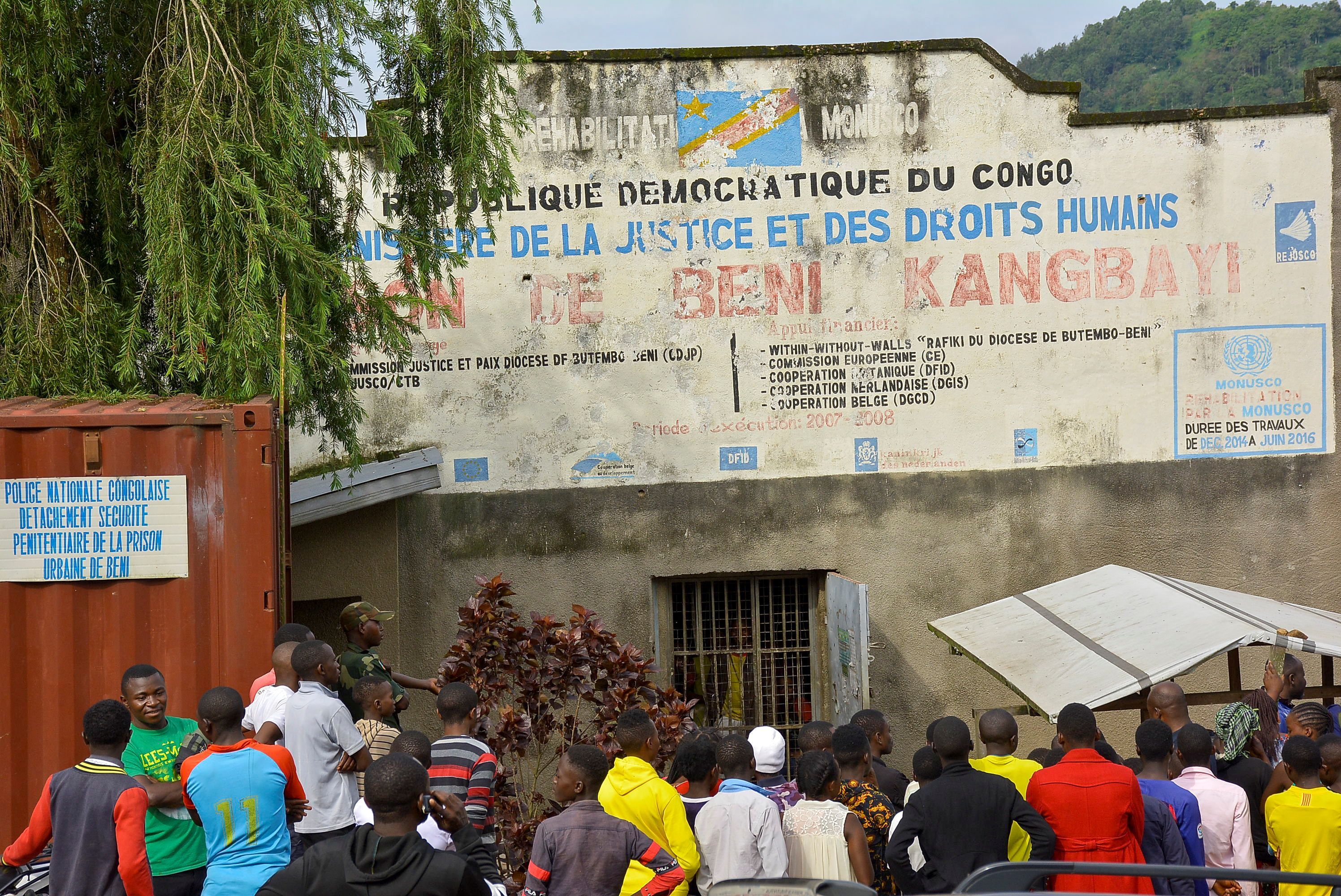 La cárcel Kangbayi en Beni (REUTERS/Erikas Mwisi Kambale)