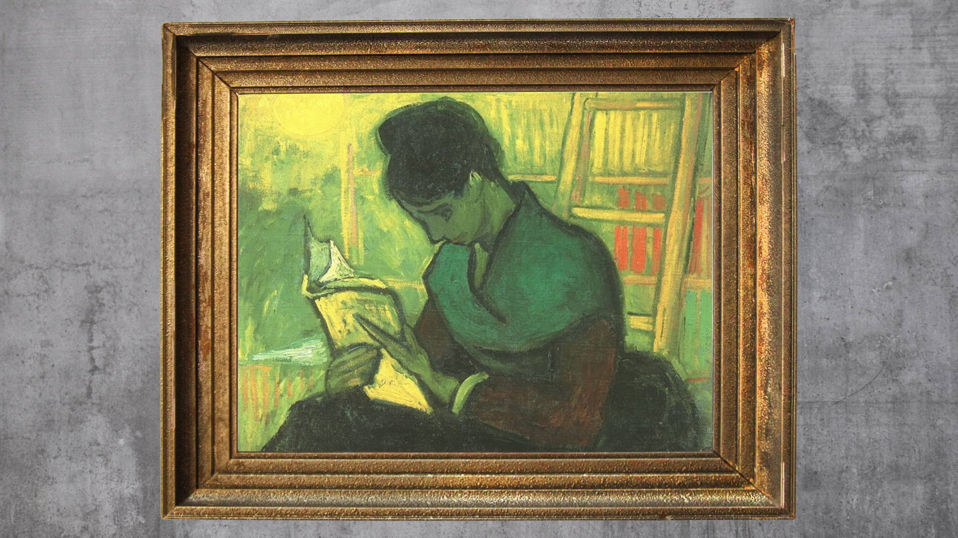 “La dama lectora” (1888), de Van Gogh