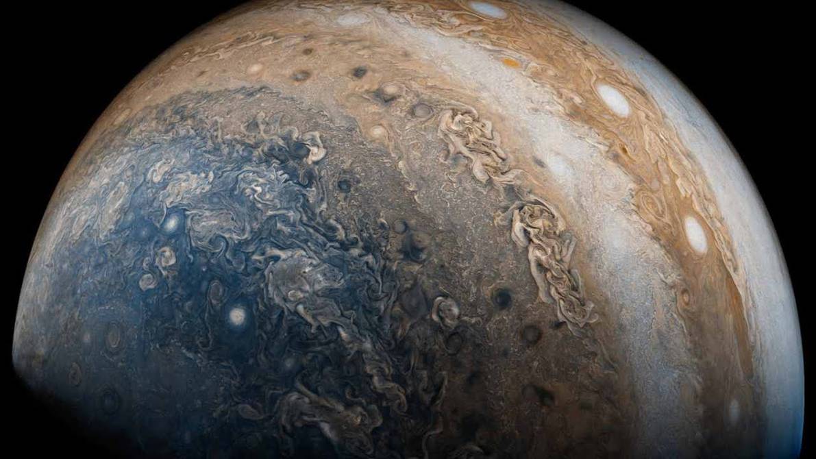 Ilustración de Júpiter. (foto: NASA)