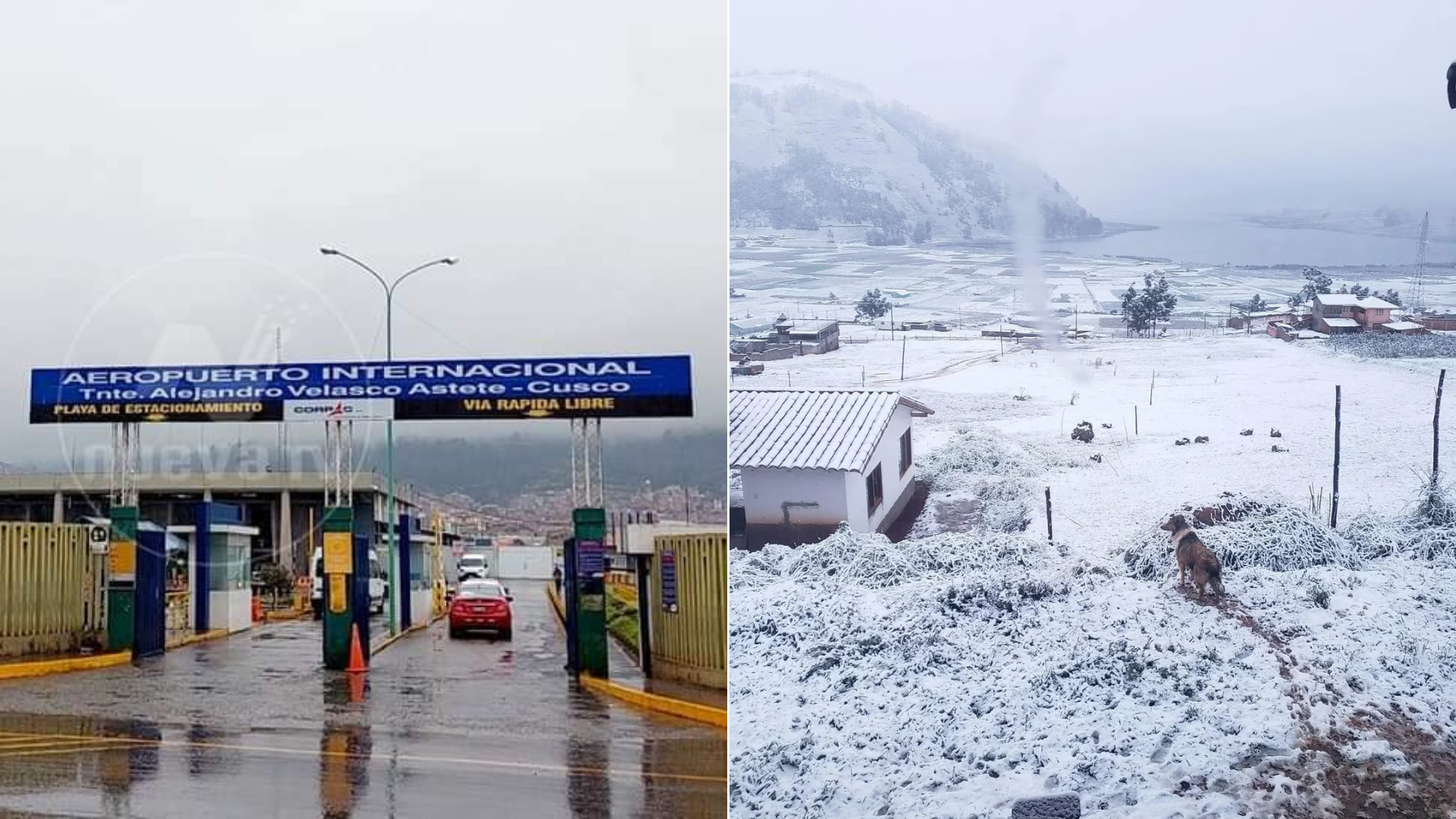 Vuelos suspendidos a Cusco por fuerte temporal de nieve