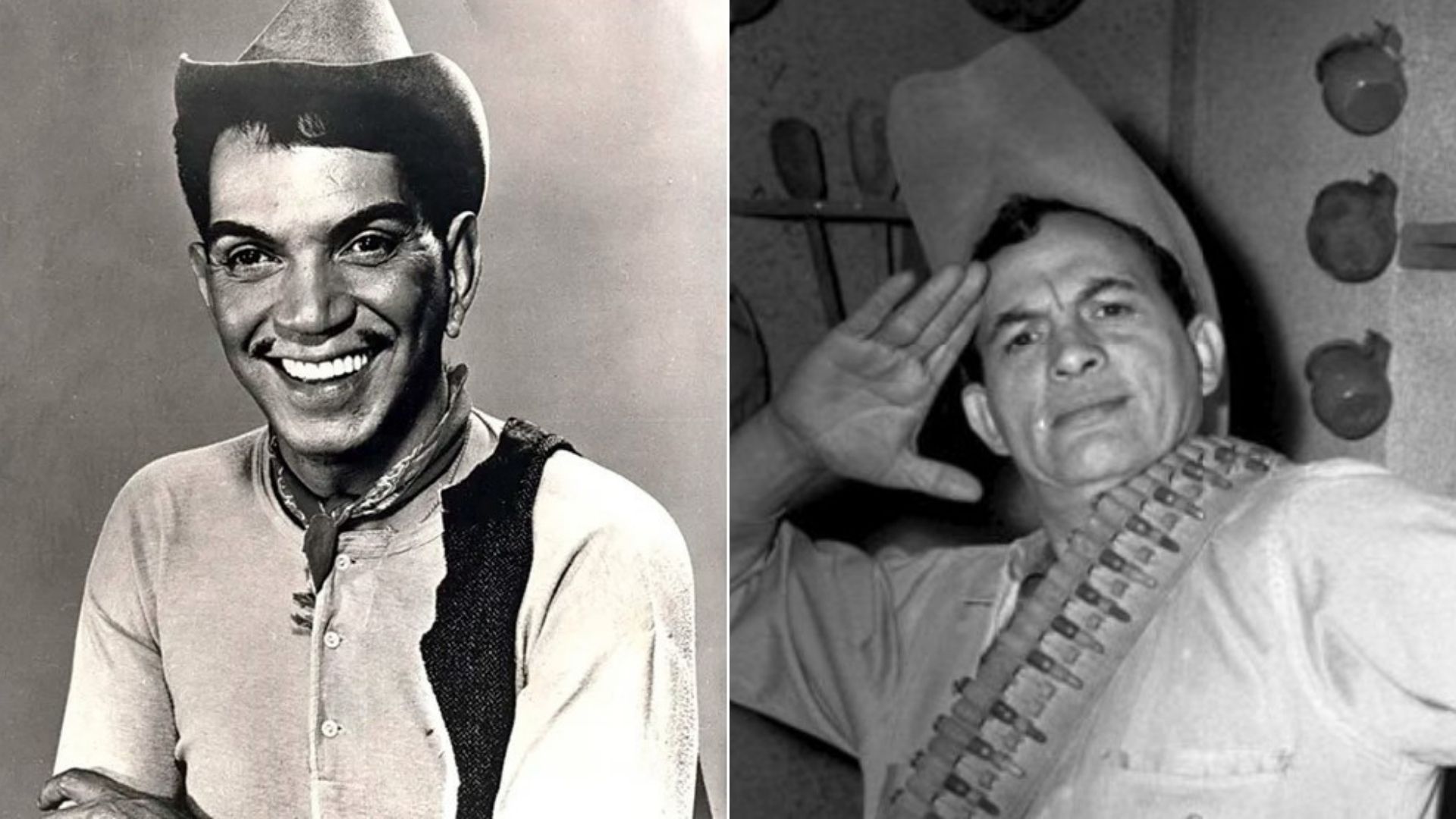 Cantinflas would have been about to make Clavillazo not participate in his debut film (Photos: SINAFO/INAH)