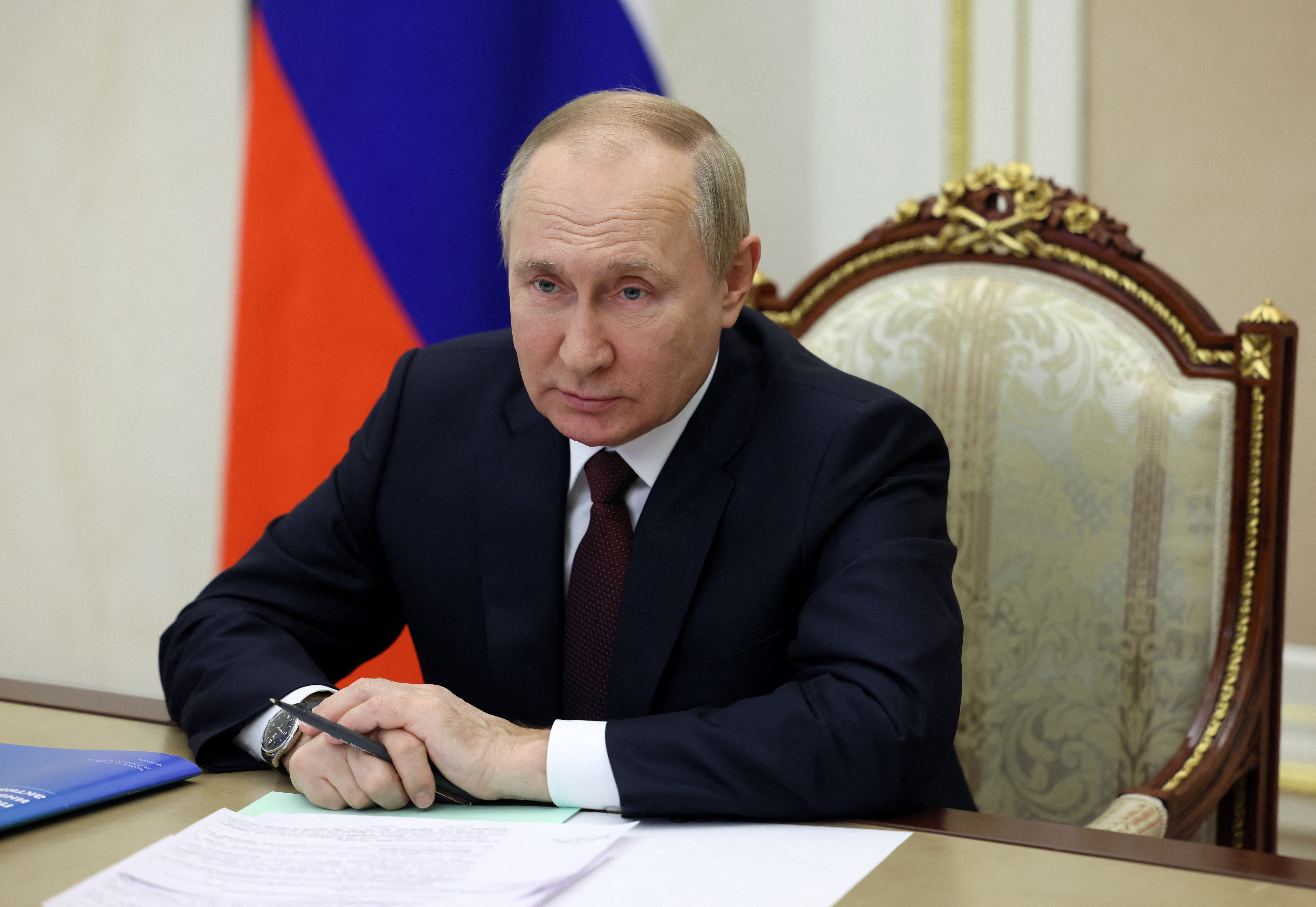 Putin se negó a recibir por el momento al papa Francisco (Sputnik/Mikhail Metzel/Pool via REUTERS)