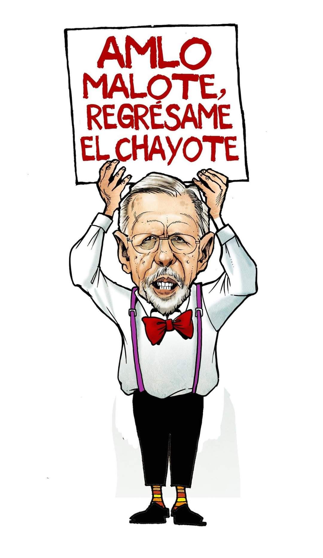 AMLO, malote, regrésame el chayote”: la burla de López Obrador a López-Dóriga  en la mañanera y la reacción de Calderón - Infobae