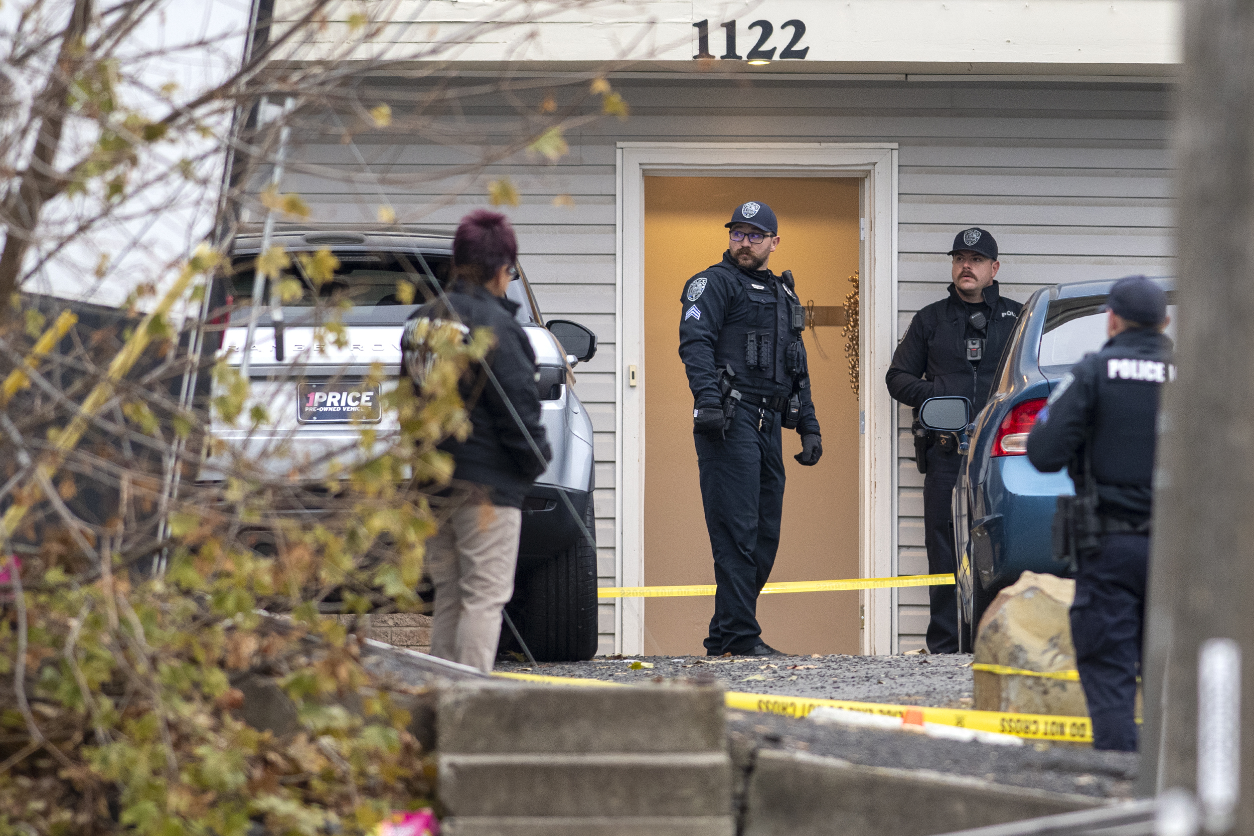 The house where they were found (Zack Wilkinson/Moscow-Pullman Daily News via AP)