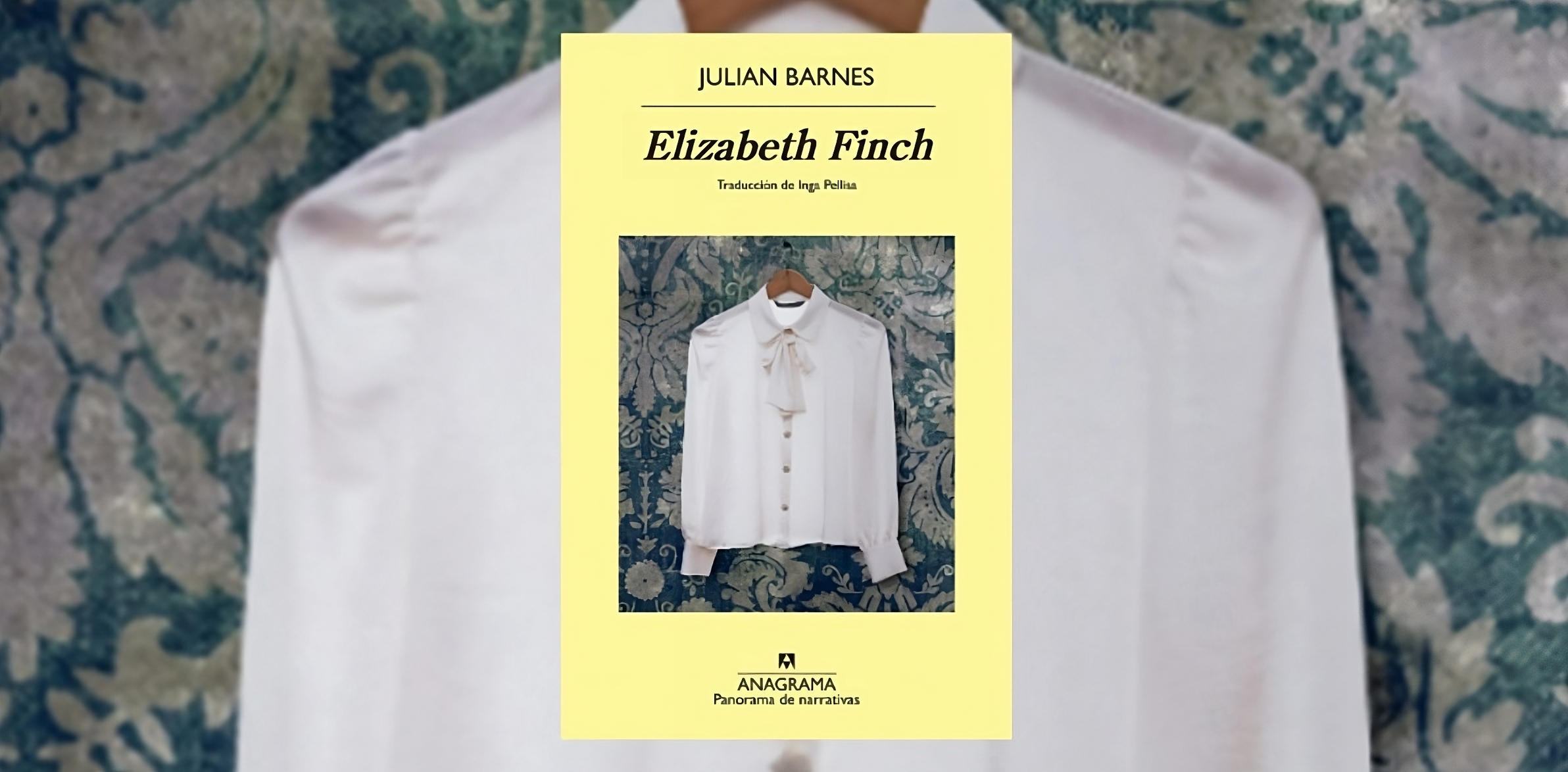 Portada del libro "Elizabeth Finch", de Julian Barnes. (Anagrama).
