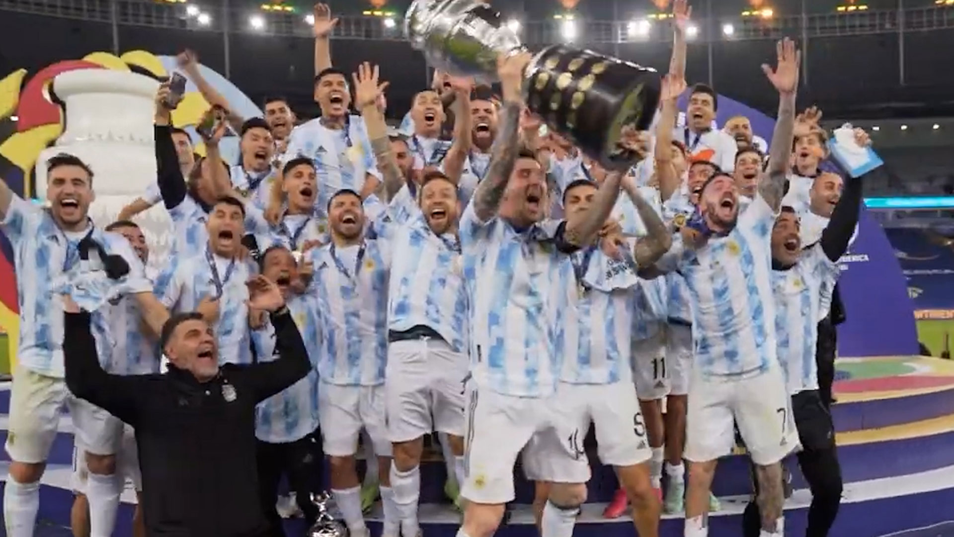 "Sean eternos: Campeones de América": Un recorrido por la obtención de la Copa América por parte de Argentina