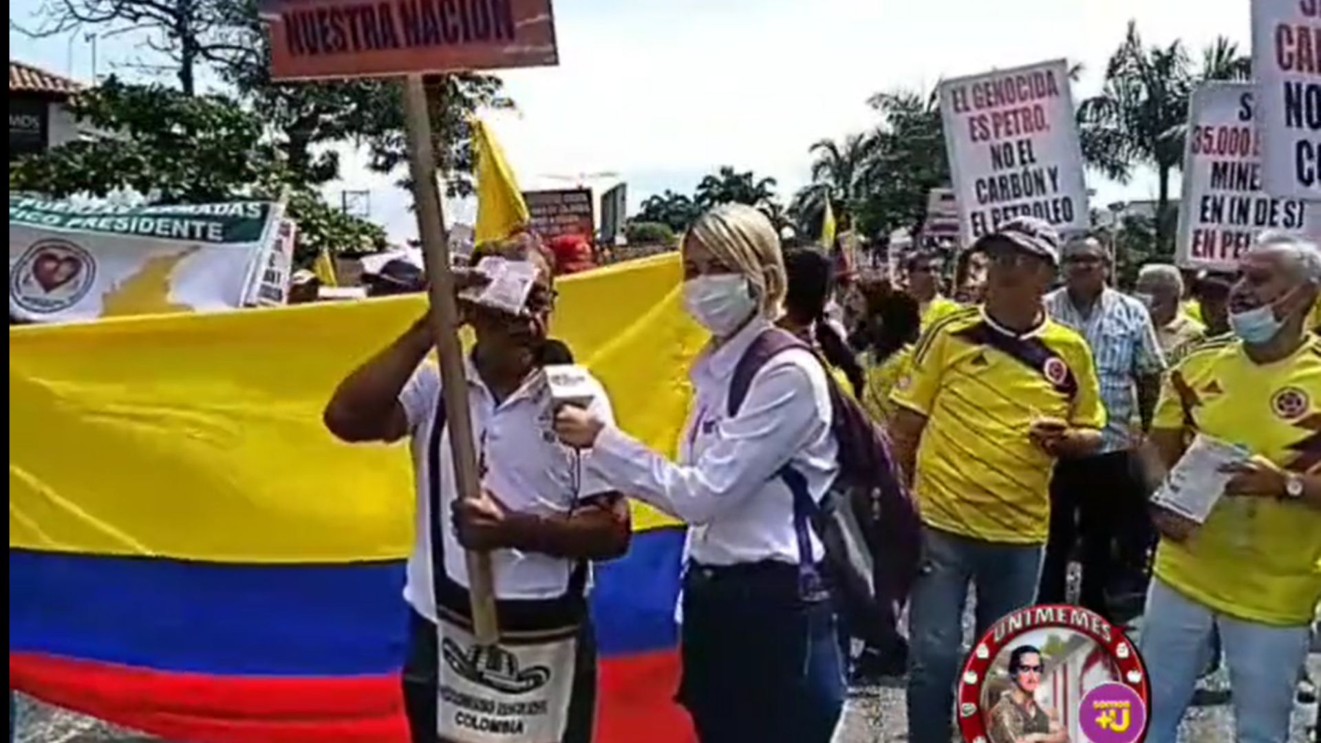 Miles de usuarios se movilizaron este 26 de septiembre en Colombia y en diferentes puntos del mundo, dando afirmaciones que fueron controversiales. Foto: Twitter @EnriqueTeacher1