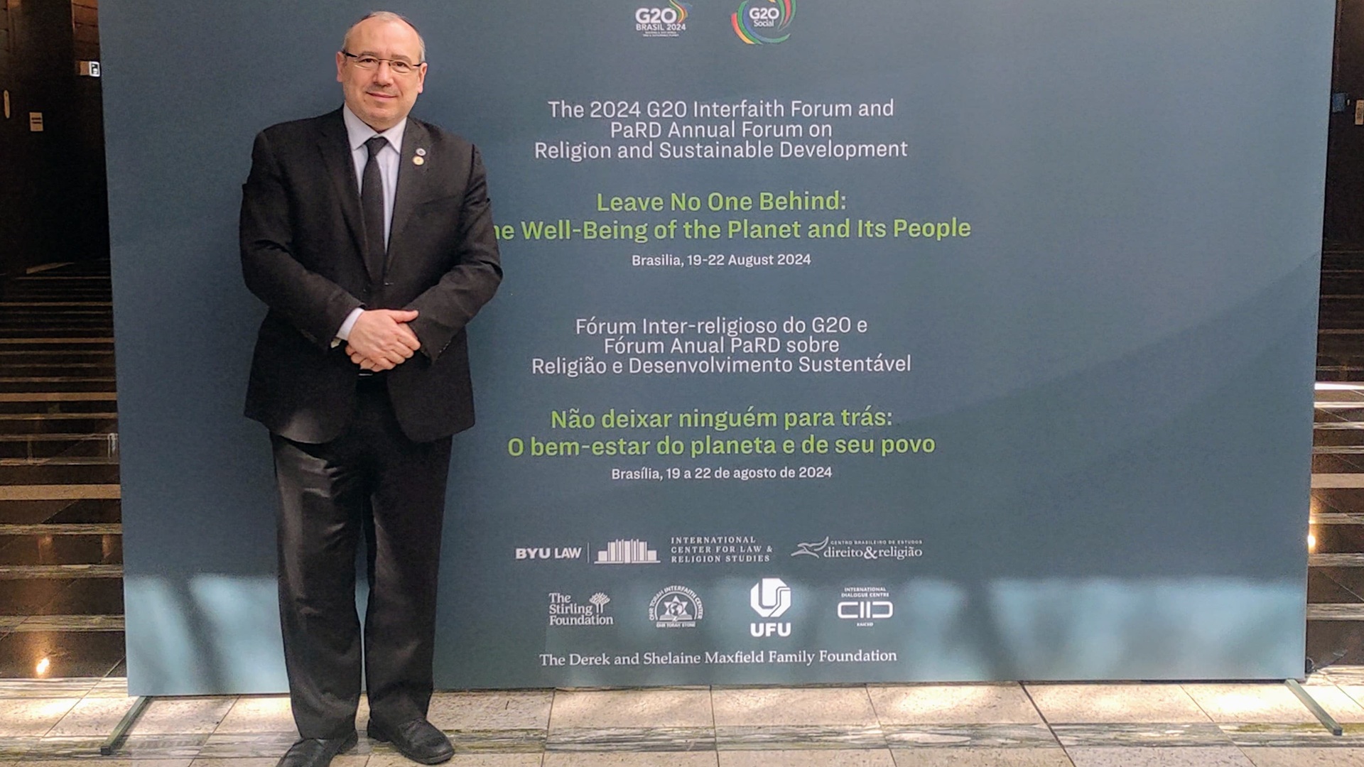 El rabino argentino Fishel Szlajen participar&aacute; del grupo de IA del G20 Interfaith Forum