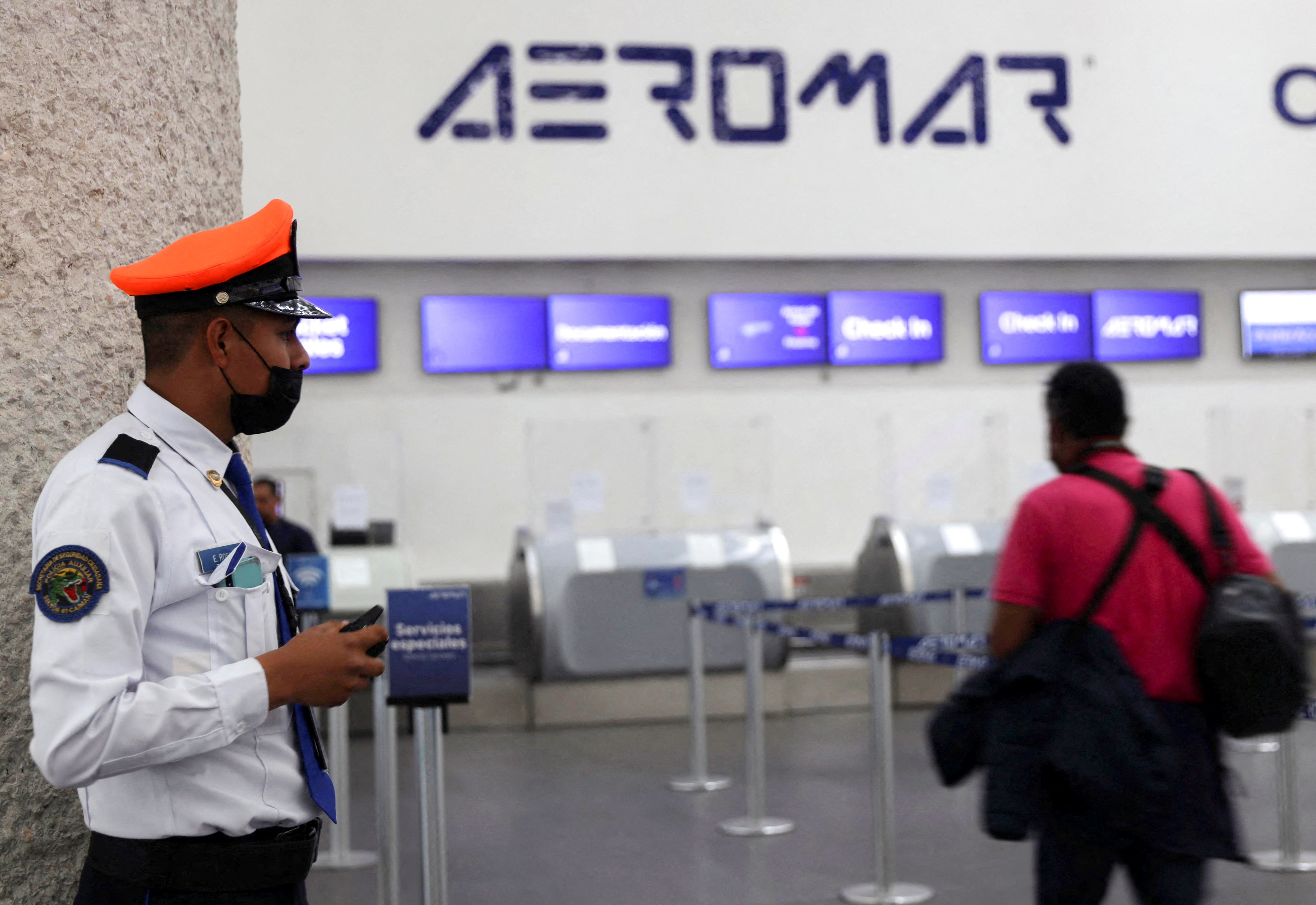 Aeromar dejó de operar por problemas financieros. REUTERS/Luis Cortes