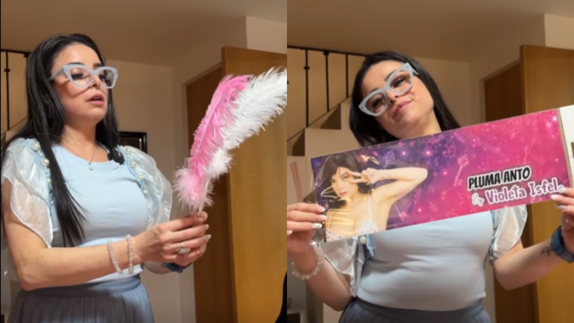 Critican a Violeta Isfel por vender plumas de 'Las Divinas' certificadas y  foliadas: ¿Televisa la puede demandar? - Infobae