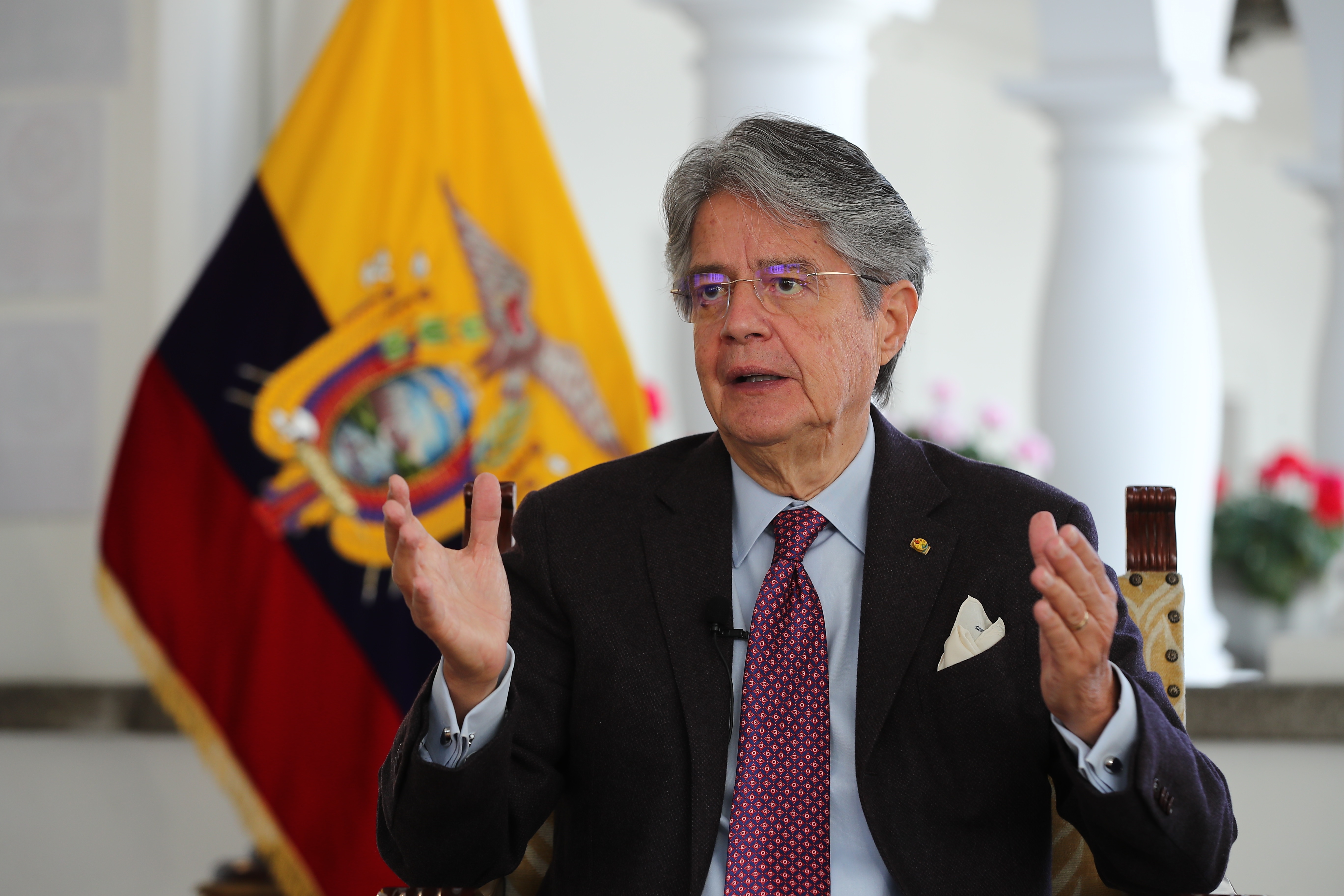 El presidente de Ecuador, Guillermo Lasso, en una fotografía de archivo (EFE/José Jácome)