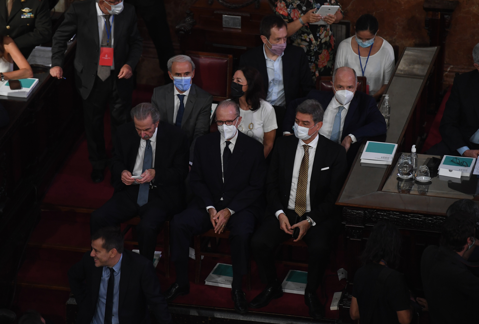 Los integrantes de la Corte Suprema, Horacio Rosatti, Carlos Rosenkrantz, Juan Carlos Maqueda y Ricardo Lorenzetti (Maximiliano Luna)