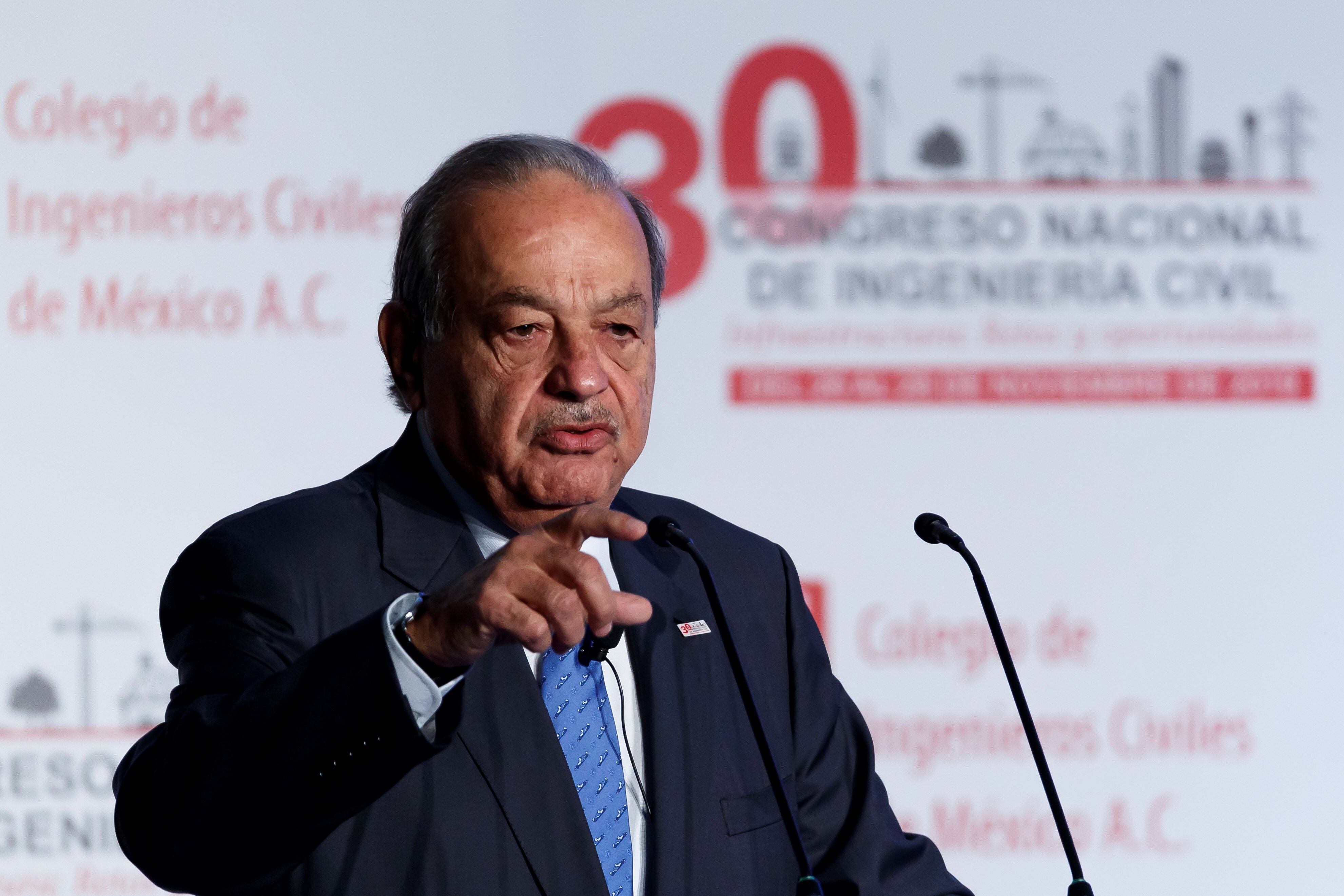 Carlos Slim nació un 28 de enero de 1940. EFE/José Méndez
