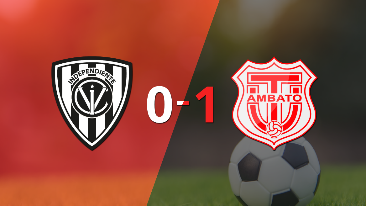 A Técnico Universitario no le sobró nada, pero venció a Independiente del Valle en su casa por 1 a 0