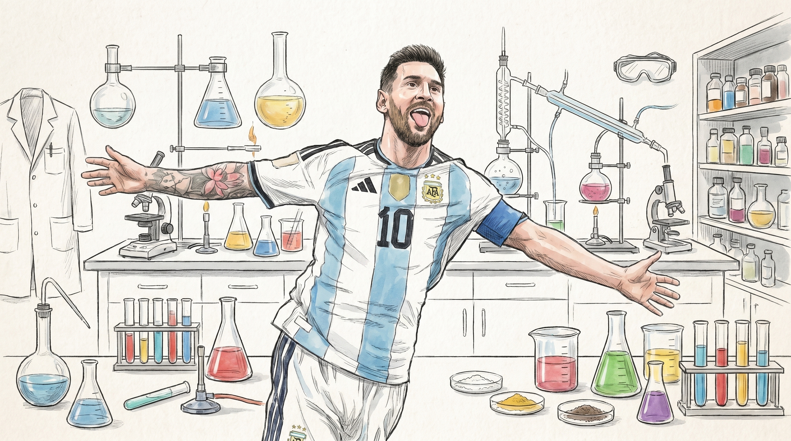 La ciencia deber&aacute; explicar la capacidad para jugar al f&uacute;tbol del asombroso Messi