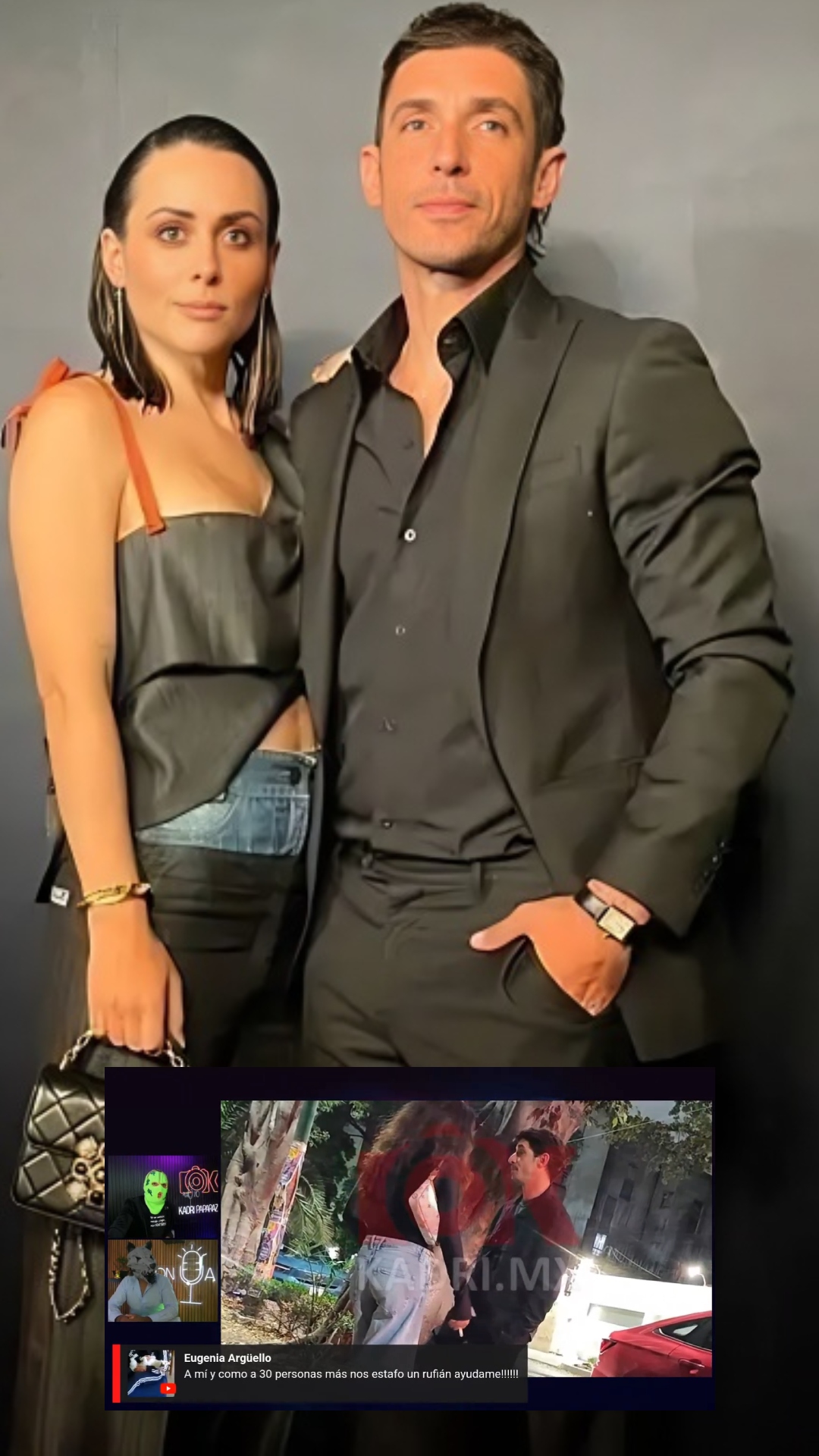 Zuria Vega y Alberto Guerra protagonizan un escándalo por pelear en público  - El Diario NY, image size:1080x1920