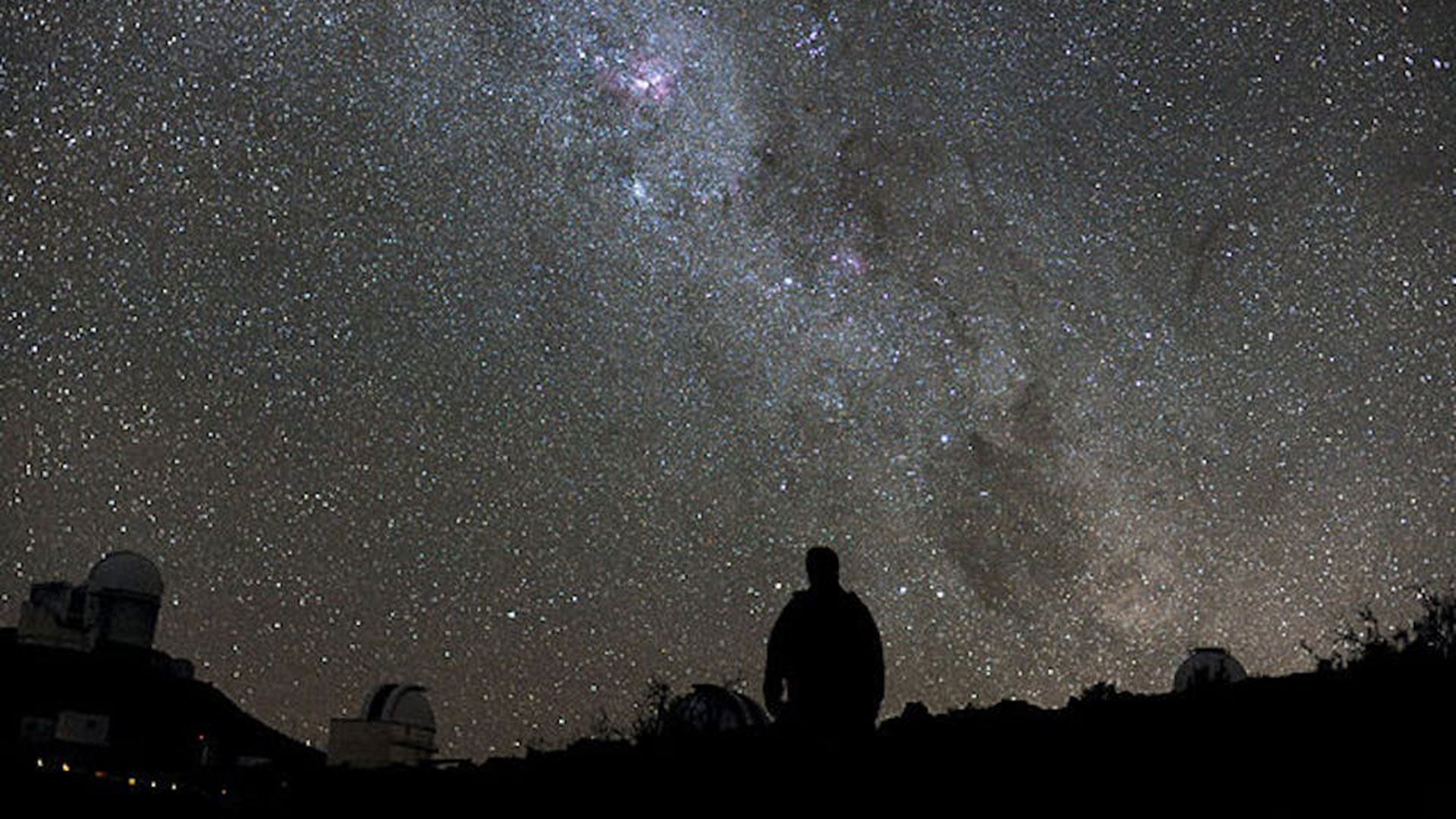 Noche estrellada en el observatorio de La Silla, desierto de Atacama (ESO/H. Dahle, CC BY)