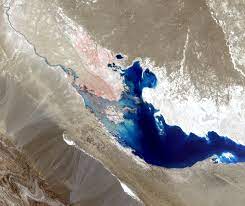 El Lago Good-e-Zareh es un lago salado de Afganistán. Se está desecando, según los expertos de Estados Unidos, Francia y Arabia Saudita que hicieron el estudio con imágenes satelitales (Archivo)