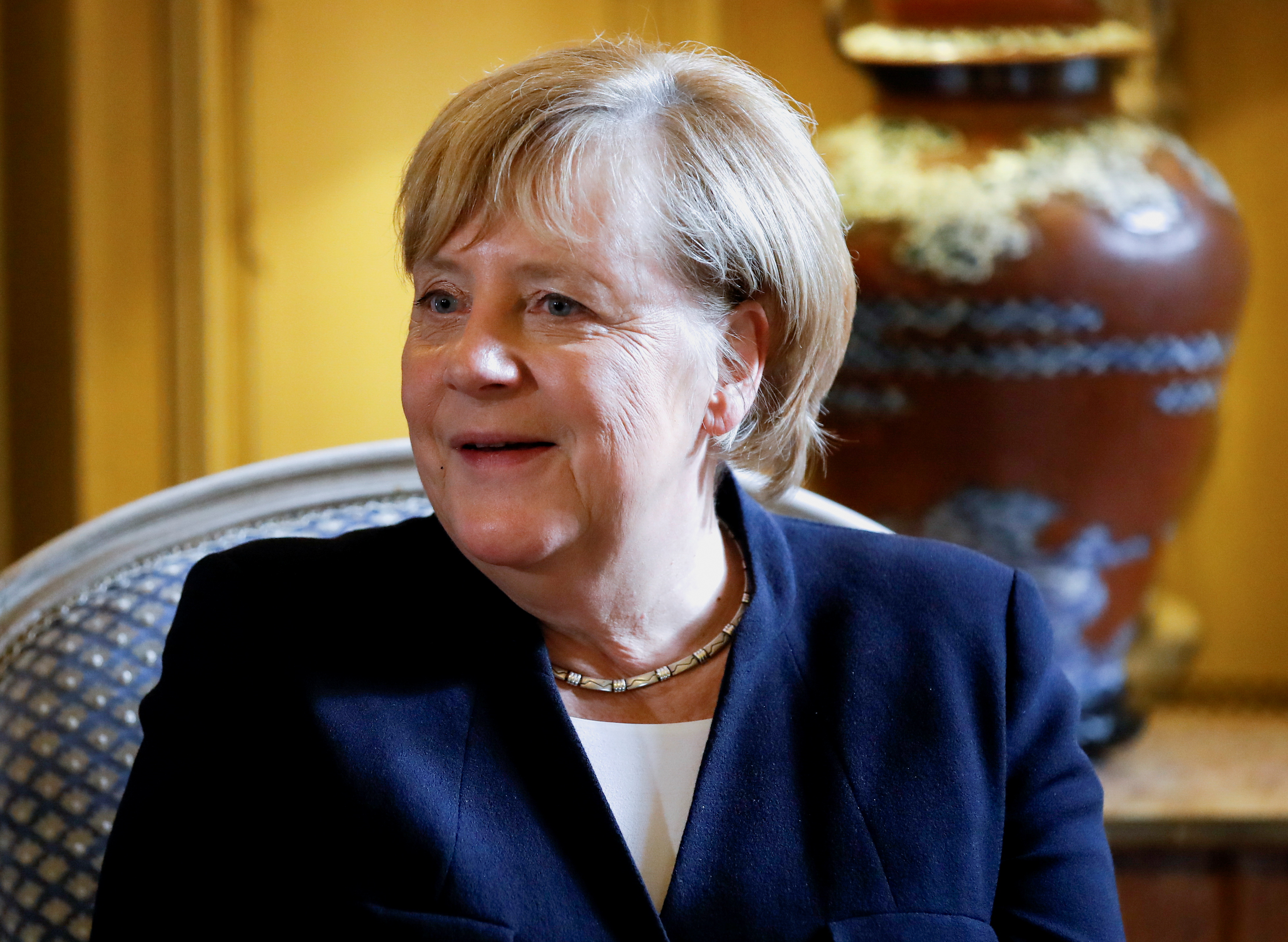 La canciller alemana, Angela Merkel (Foto: Olivier Hoslet/Pool via REUTERS)