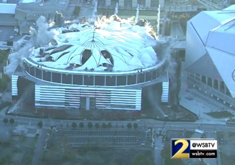 Atlanta 1996 Olympic Venue Implodes but Legacy Remains