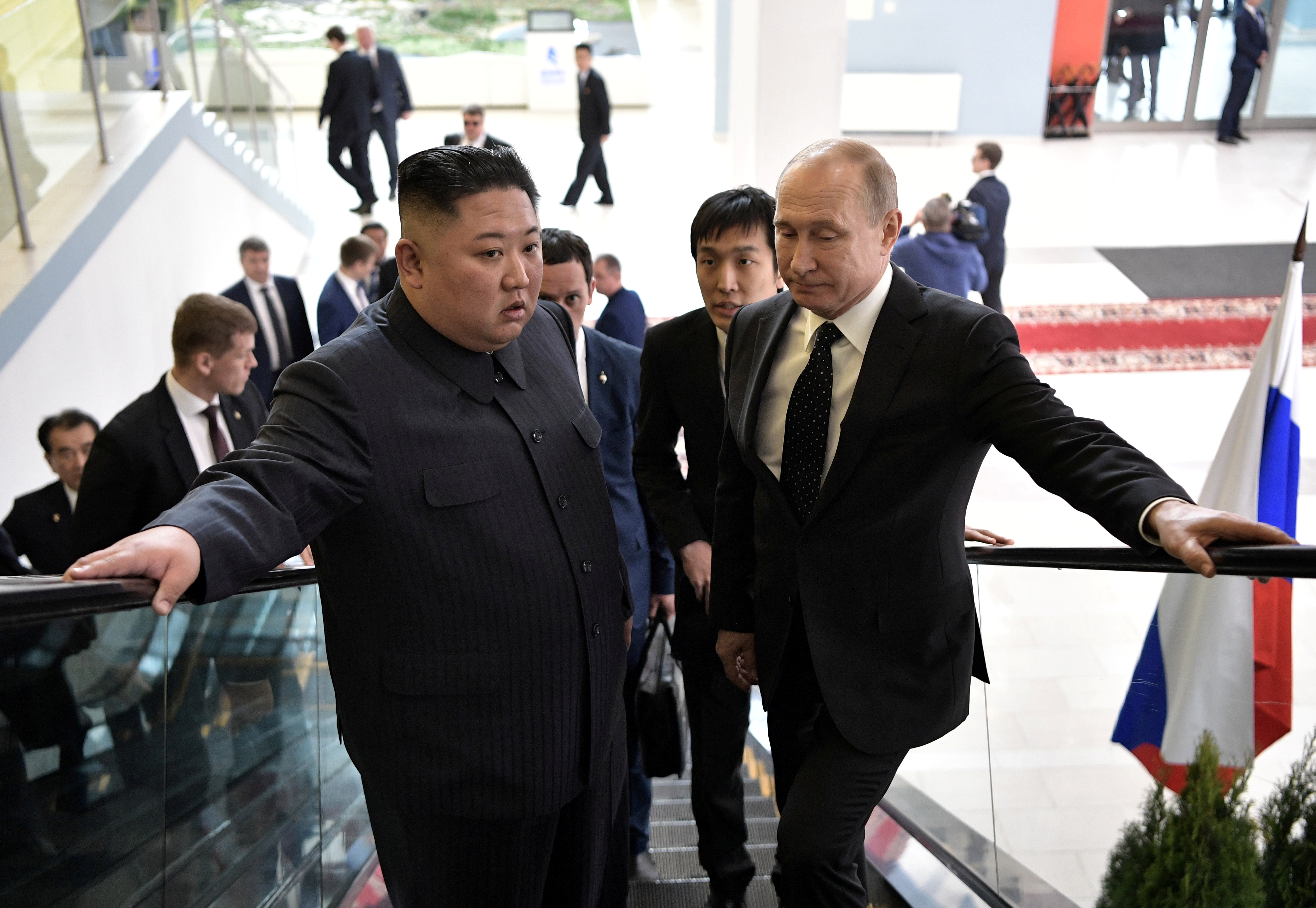 la última reunión entre Putin y Kim Jong-un se resgistró en 2019