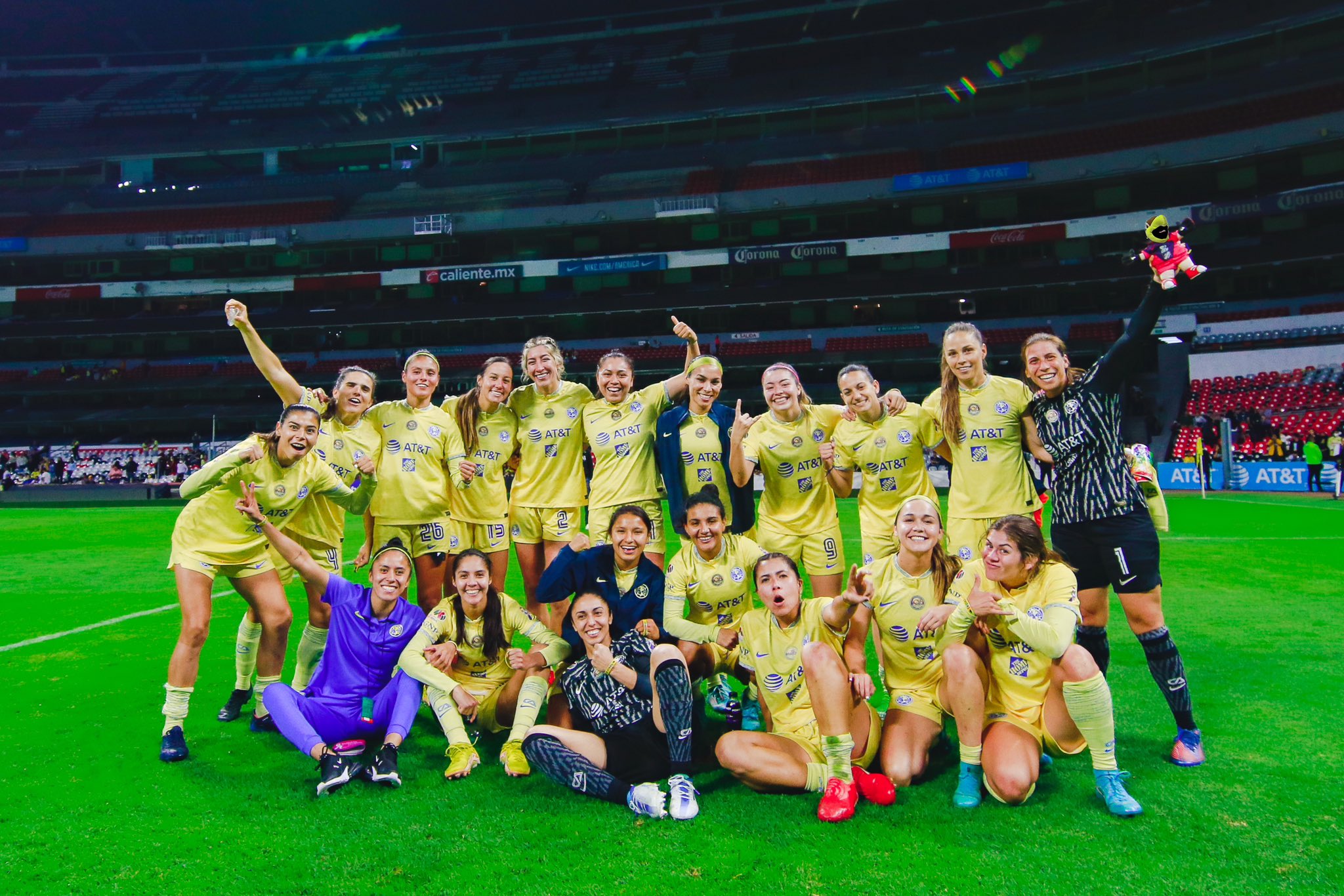 Women's America. Photo: @AmericaFemenil