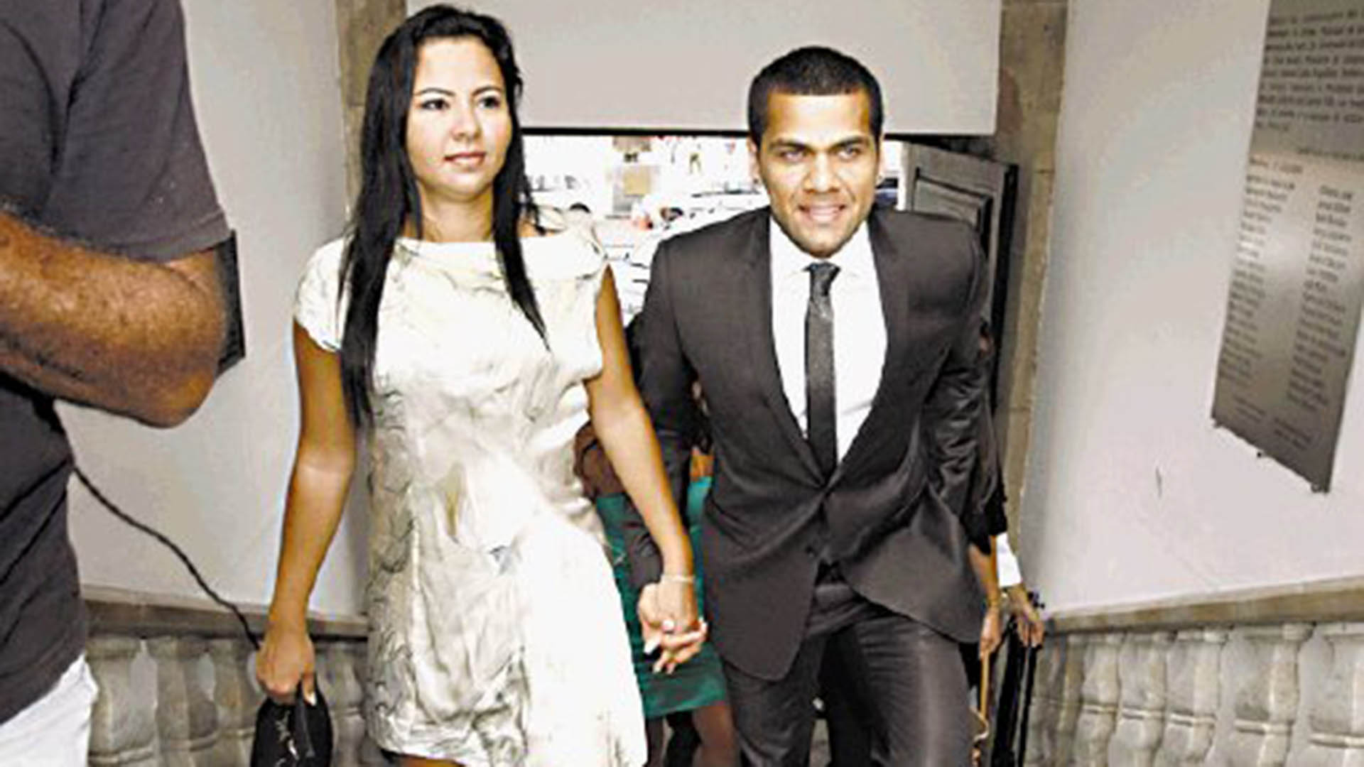 Dani Alves y Dinorah Santana, en su época de casados. Ahora, su ex esposa podría ser clave para lograr la libertad condicional