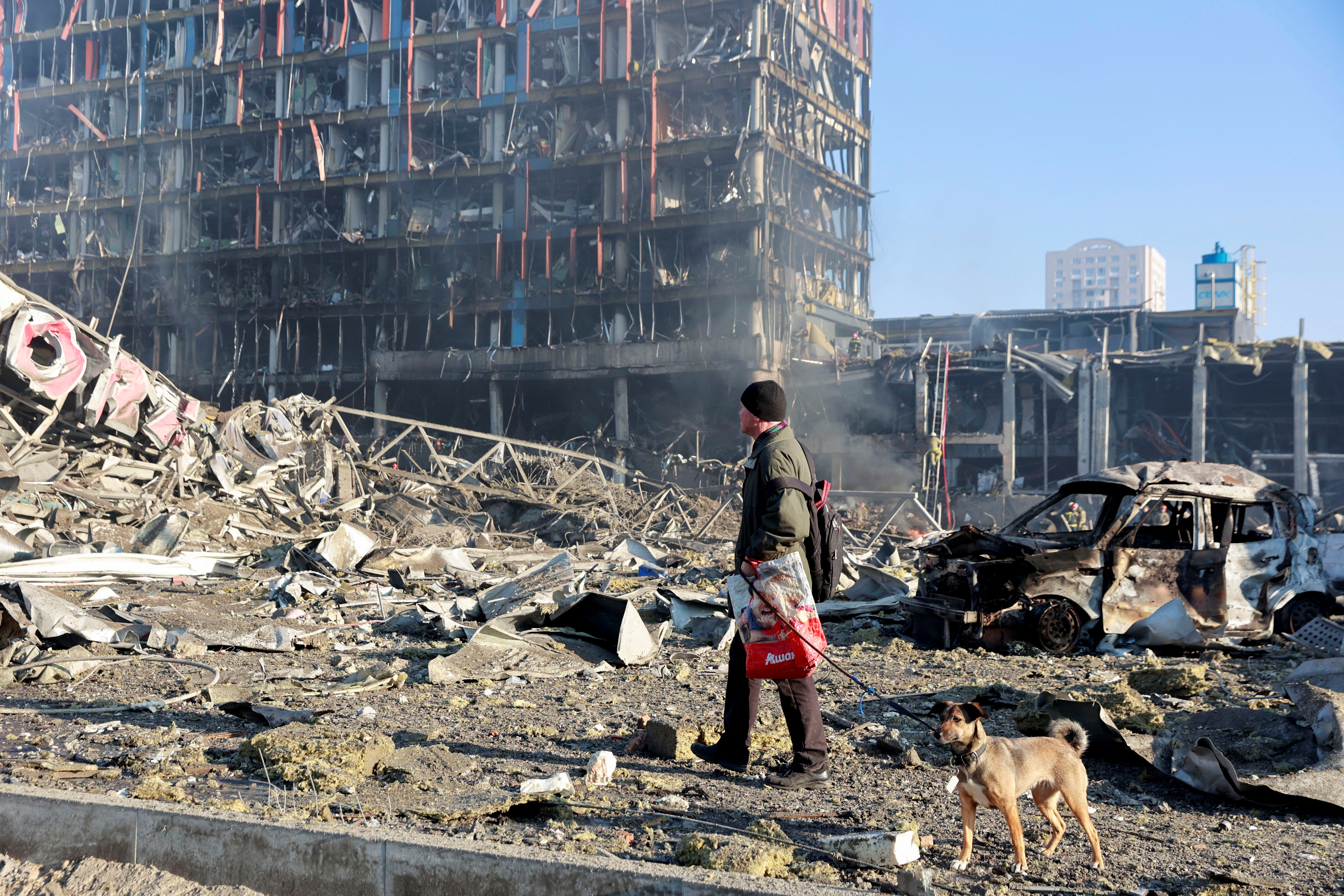 Bombardeo en Kiev (Reuters)