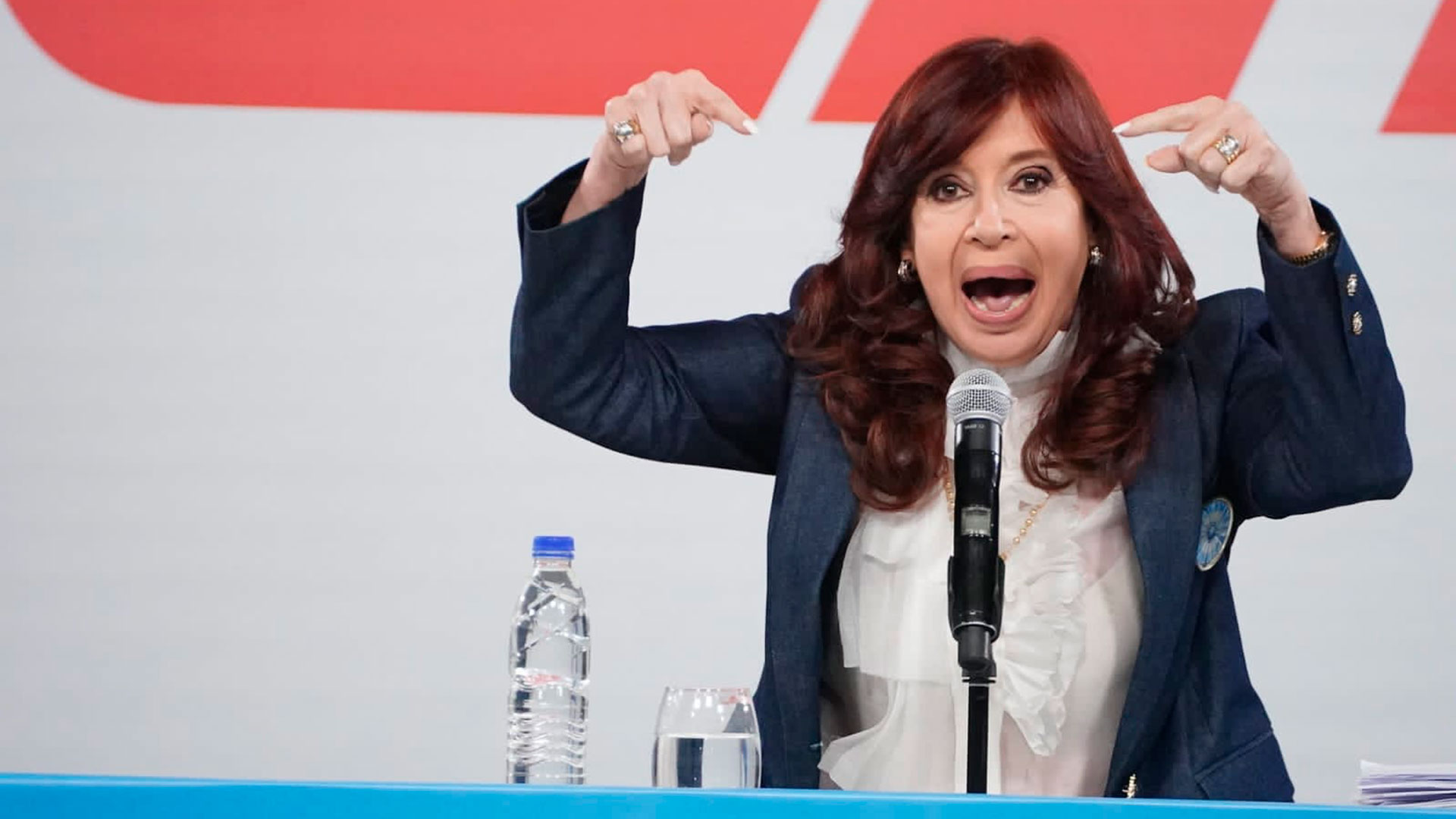 Cristina Kirchner en Avellaneda (Franco Fafasuli)