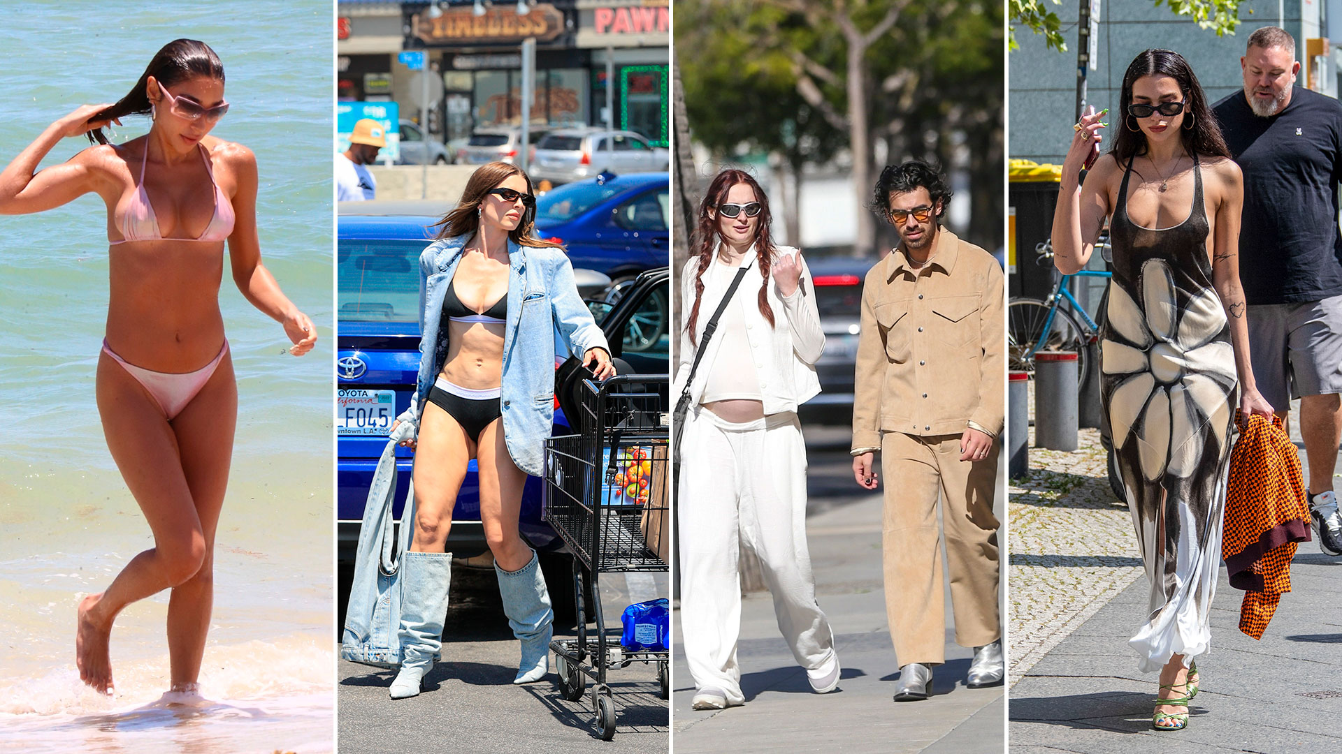 Chantel Jeffries disfrutó de un día de sol en Miami, Julia Fox eligió un particular look para hacer las compras: celebrities en un click