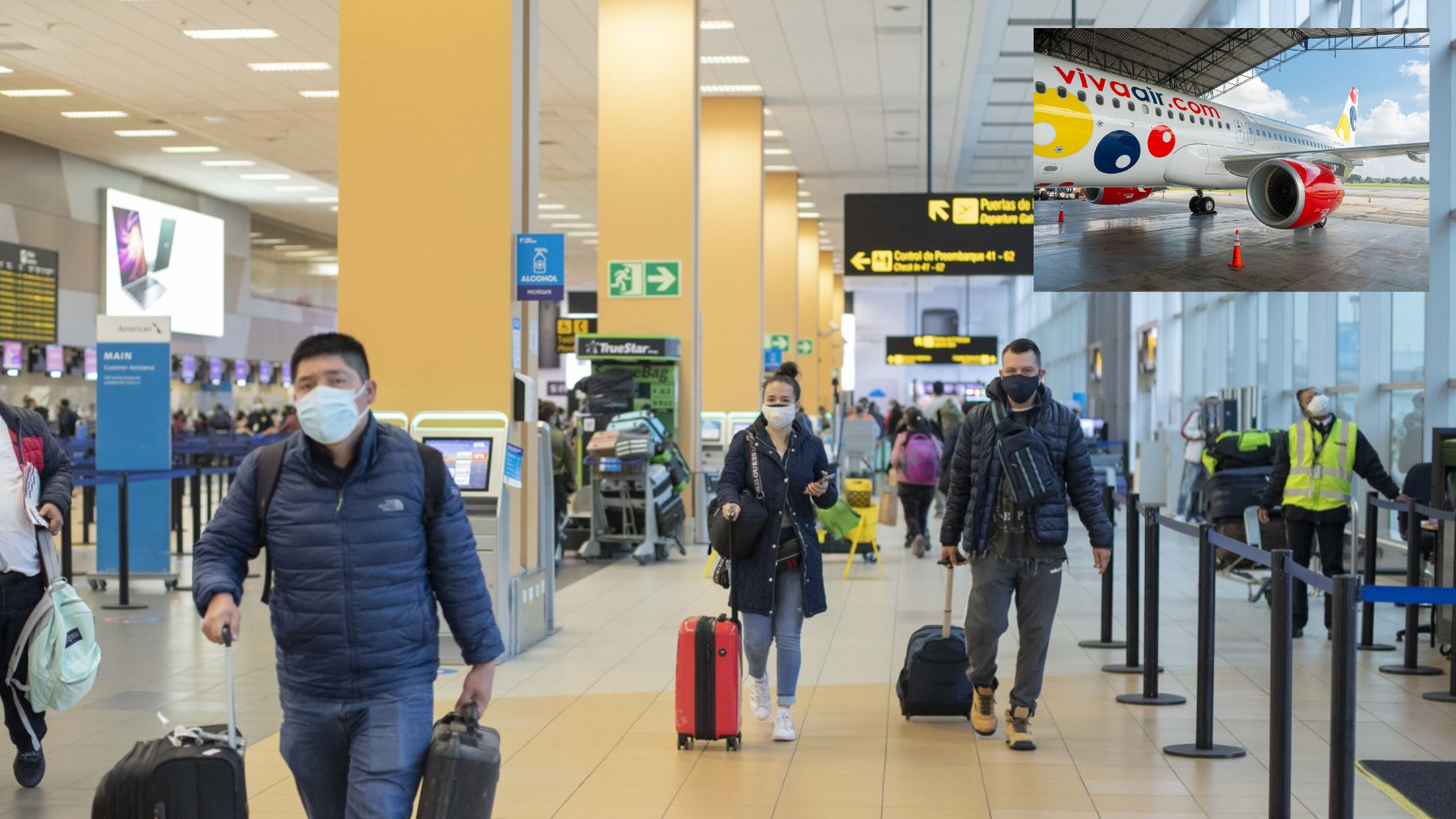 Miles de viajeros nacionales e internacionales se vieron afectados por el cierre de operaciones de Viva Air.