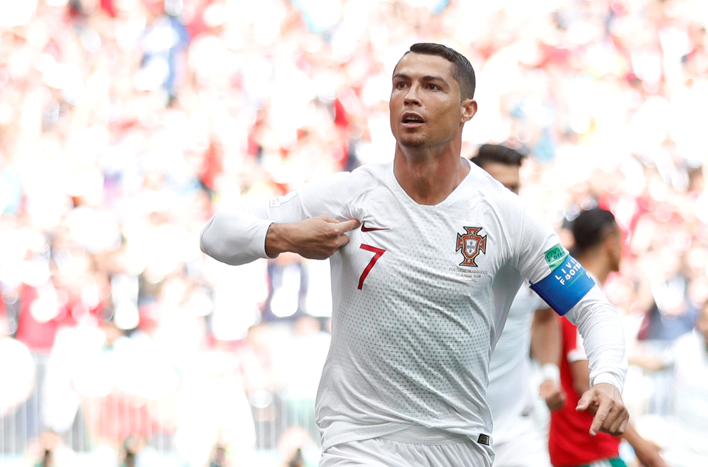 Cristiano Ronaldo fue una de las figuras del mundial de Rusia 2018       REUTERS/Carl Recine/File Photo
