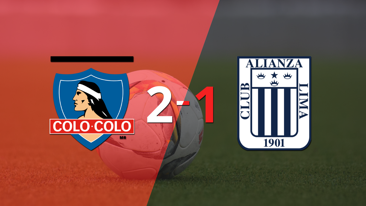 Colo Colo logró una victoria de local por 2 a 1 frente a Alianza Lima