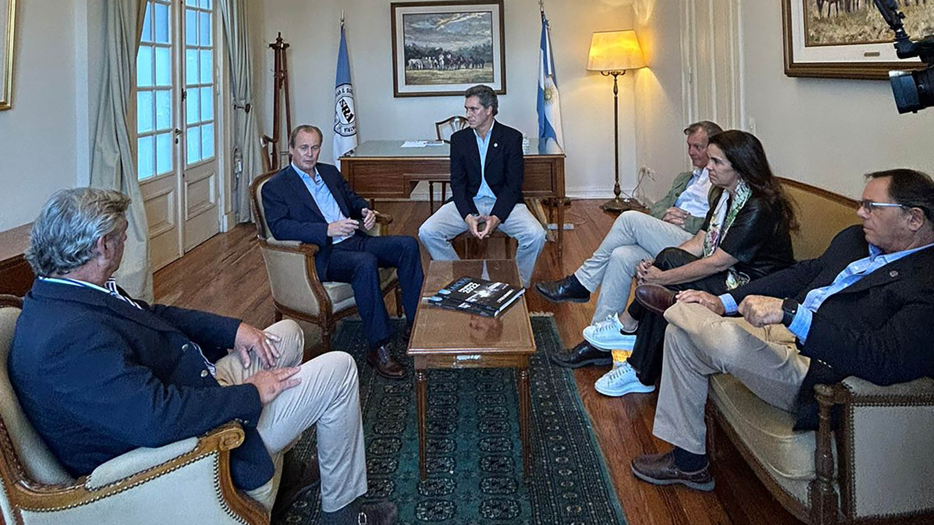 El Gobernador de Entre Ríos se reunió ayer con la dirigencia de la Rural 