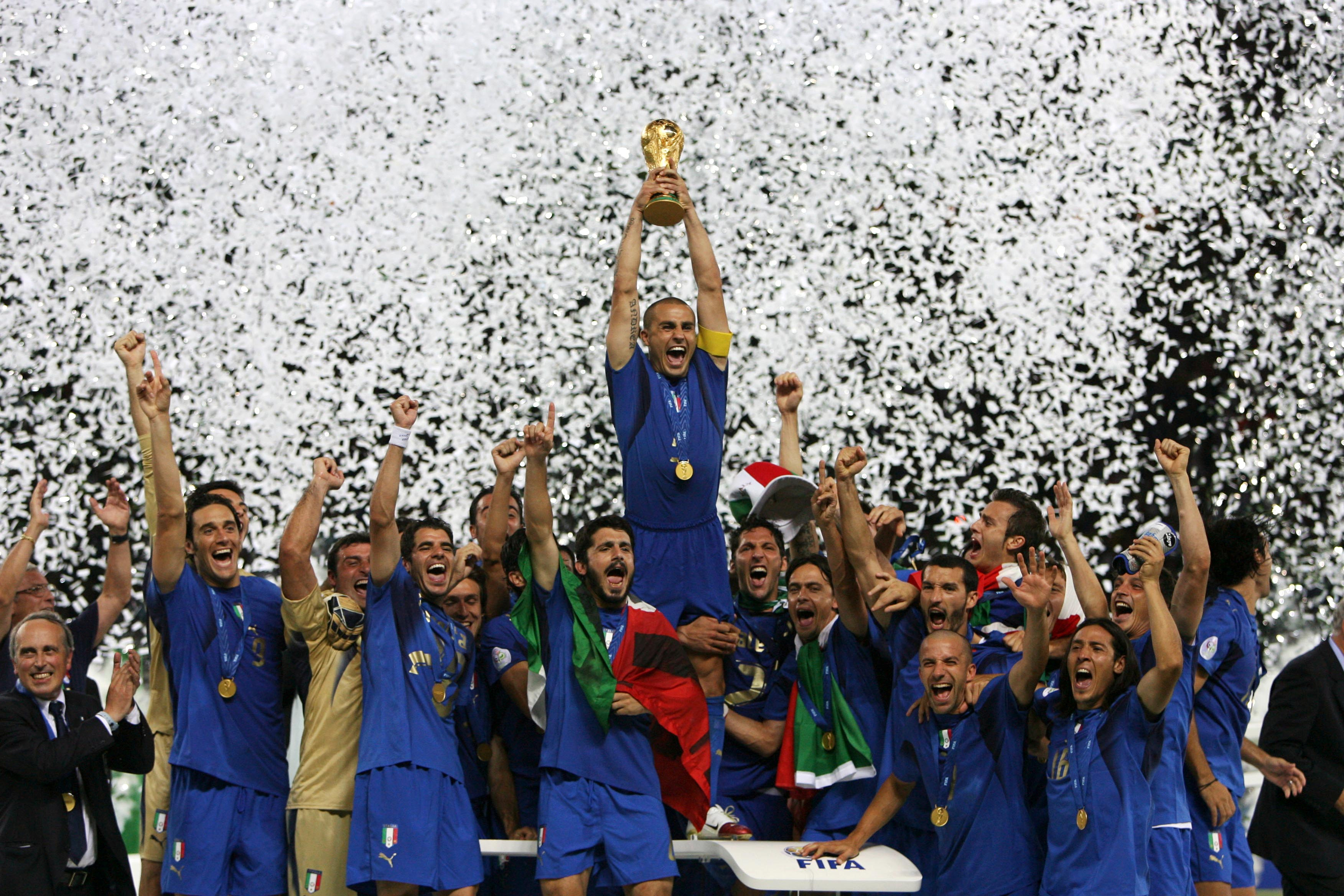 Italia se coronó ante Francia en una final memorable en 2006