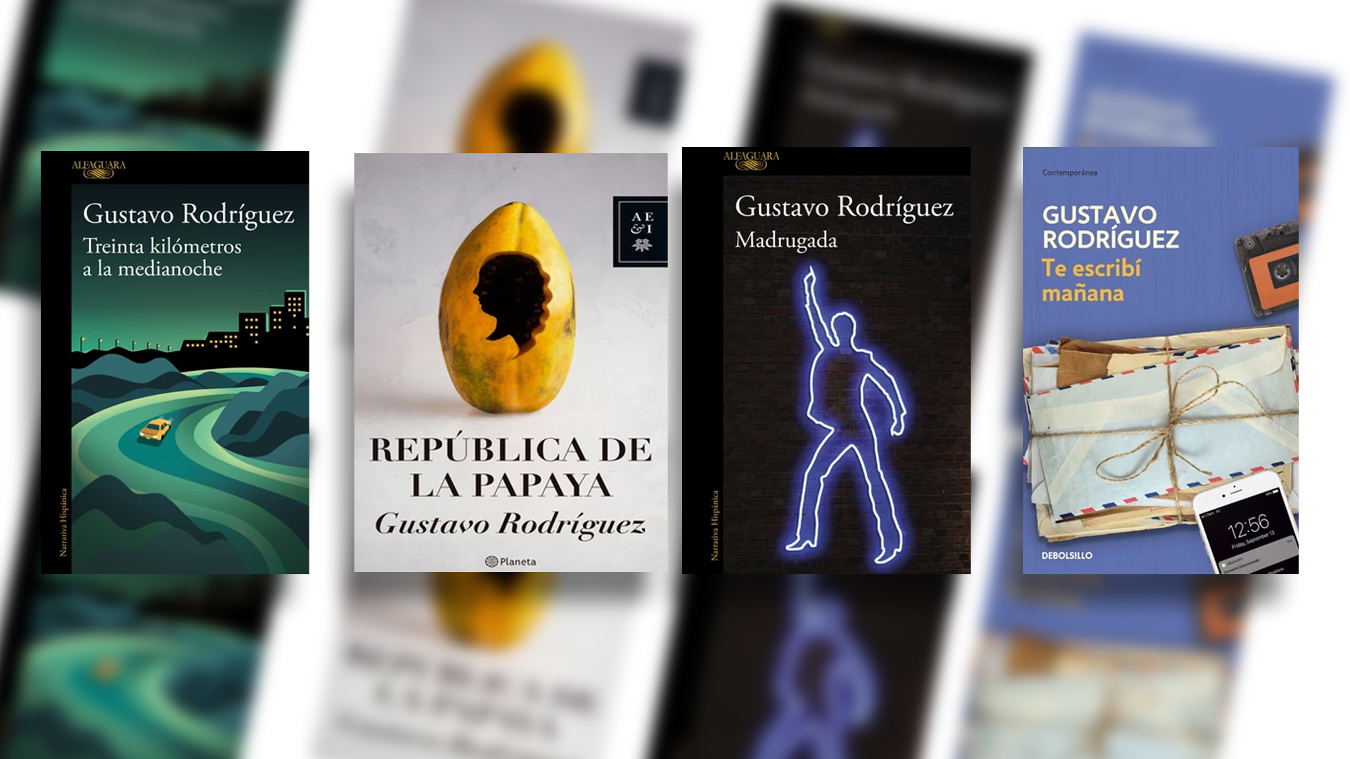 Some of Gustavo Rodríguez's books